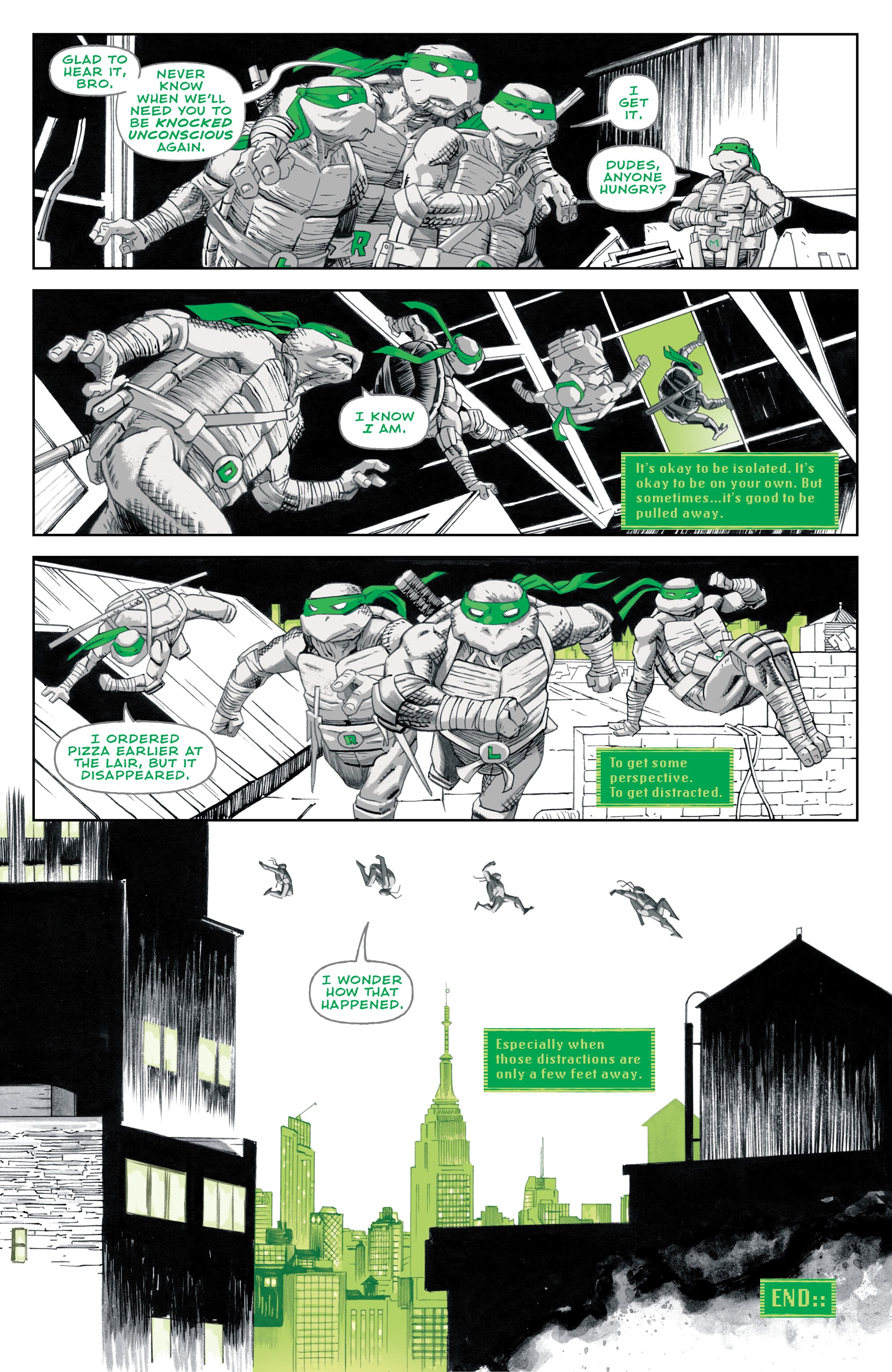 Teenage Mutant Ninja Turtles: Black, White, & Green (2024-) issue 1 - Page 10