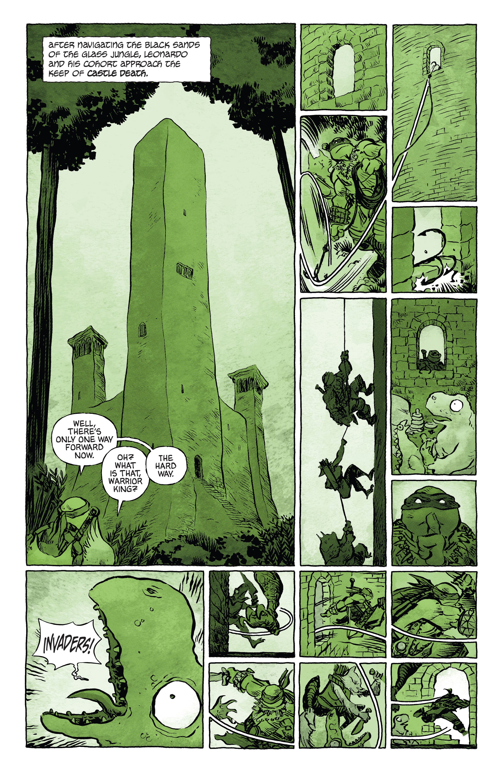 Teenage Mutant Ninja Turtles: Black, White, & Green (2024-) issue 1 - Page 15