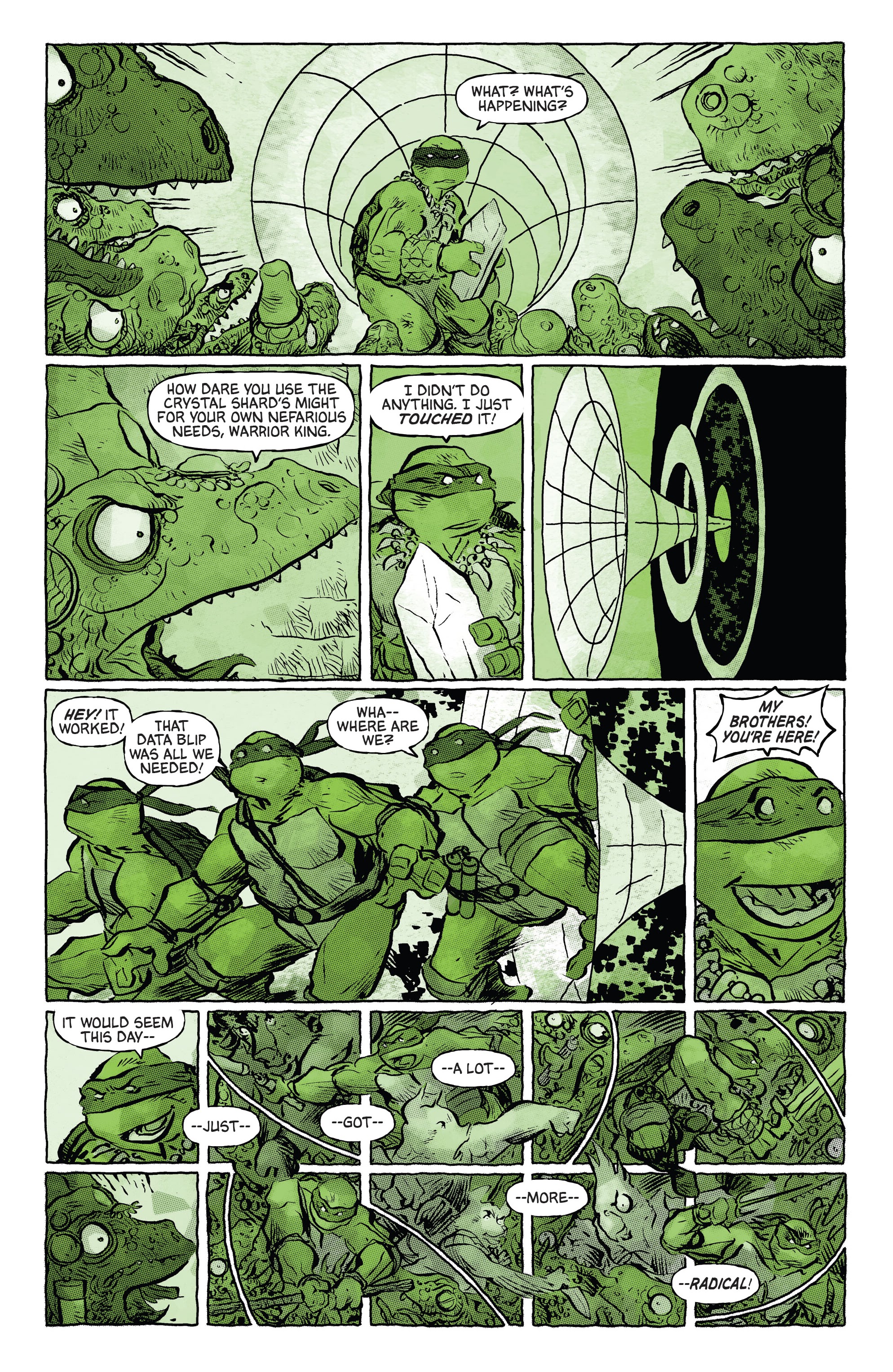 Teenage Mutant Ninja Turtles: Black, White, & Green (2024-) issue 1 - Page 17