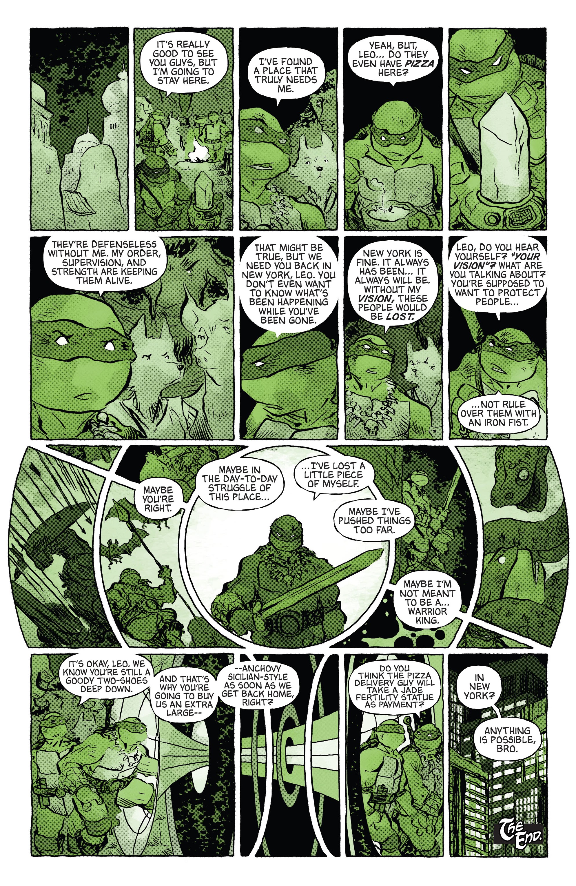 Teenage Mutant Ninja Turtles: Black, White, & Green (2024-) issue 1 - Page 18