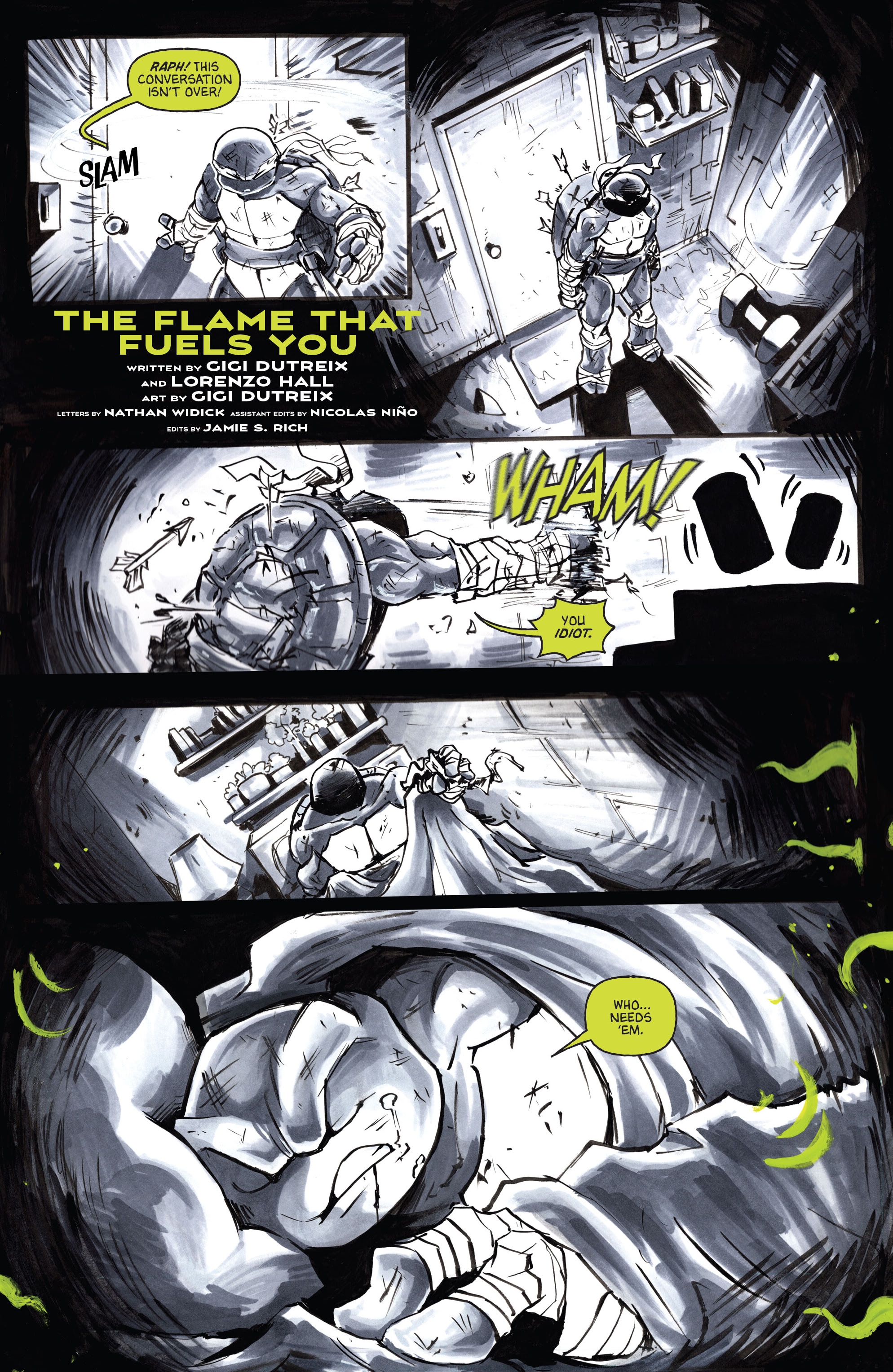 Teenage Mutant Ninja Turtles: Black, White, & Green (2024-) issue 1 - Page 20