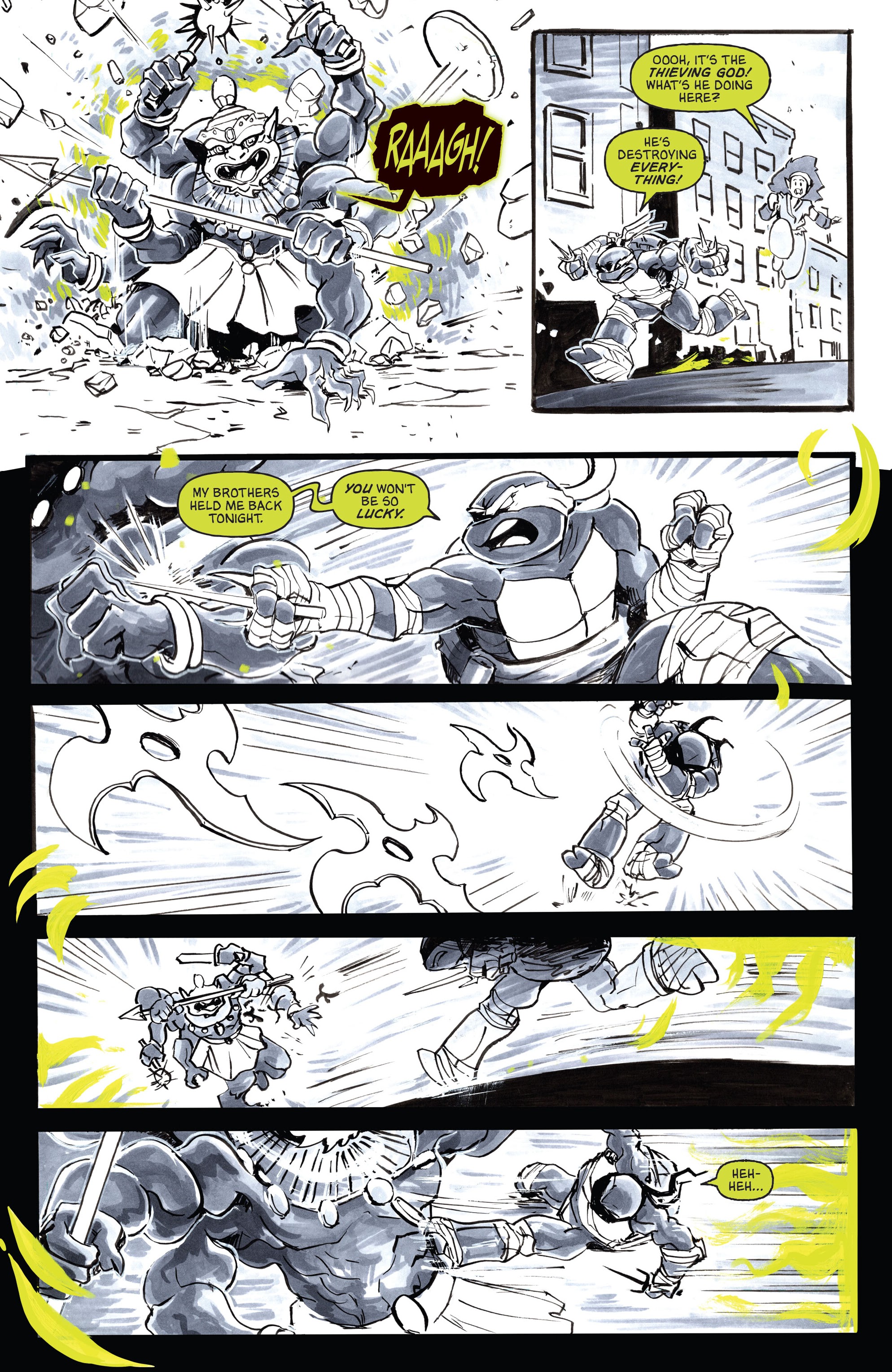 Teenage Mutant Ninja Turtles: Black, White, & Green (2024-) issue 1 - Page 22