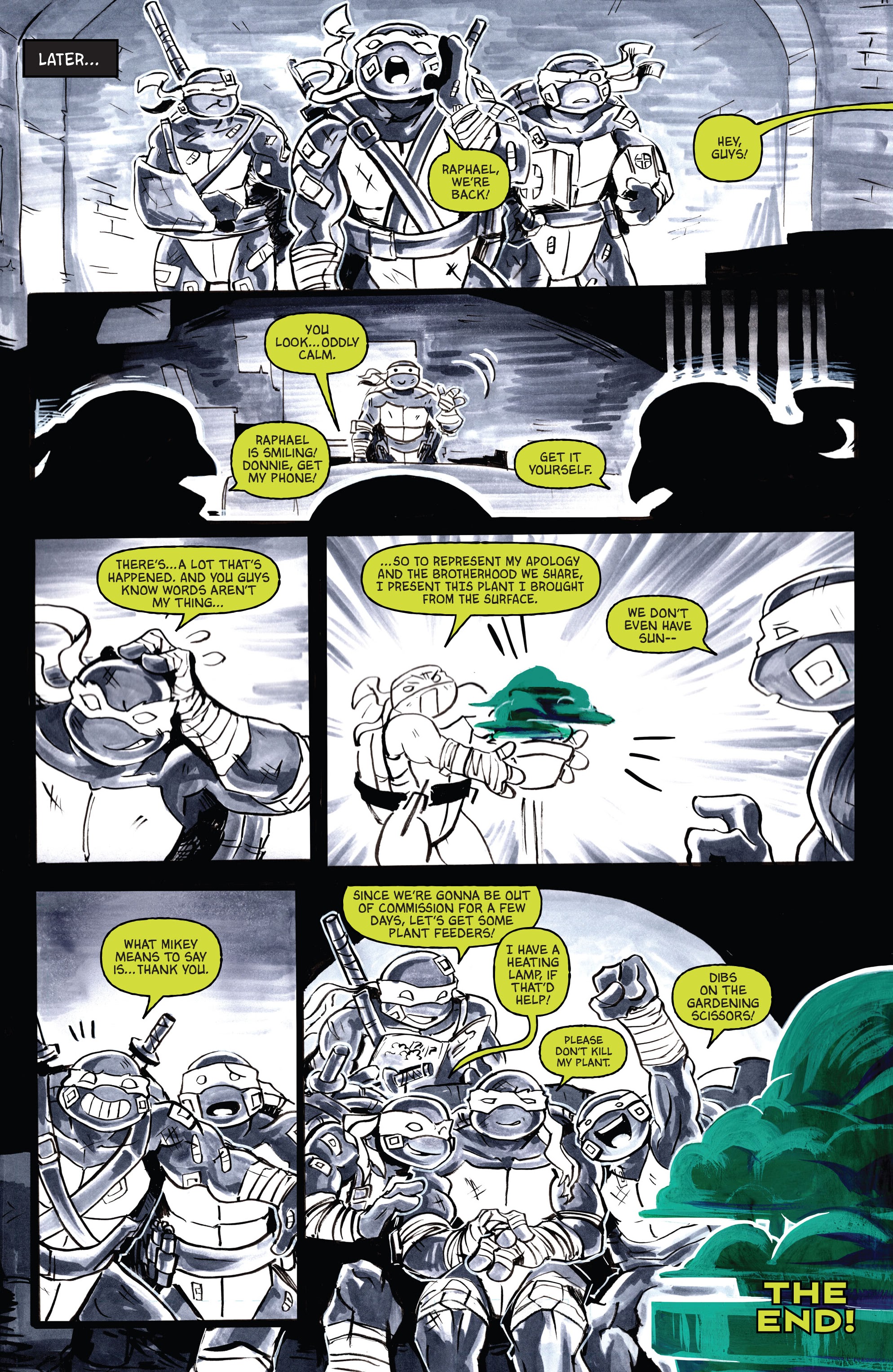 Teenage Mutant Ninja Turtles: Black, White, & Green (2024-) issue 1 - Page 26