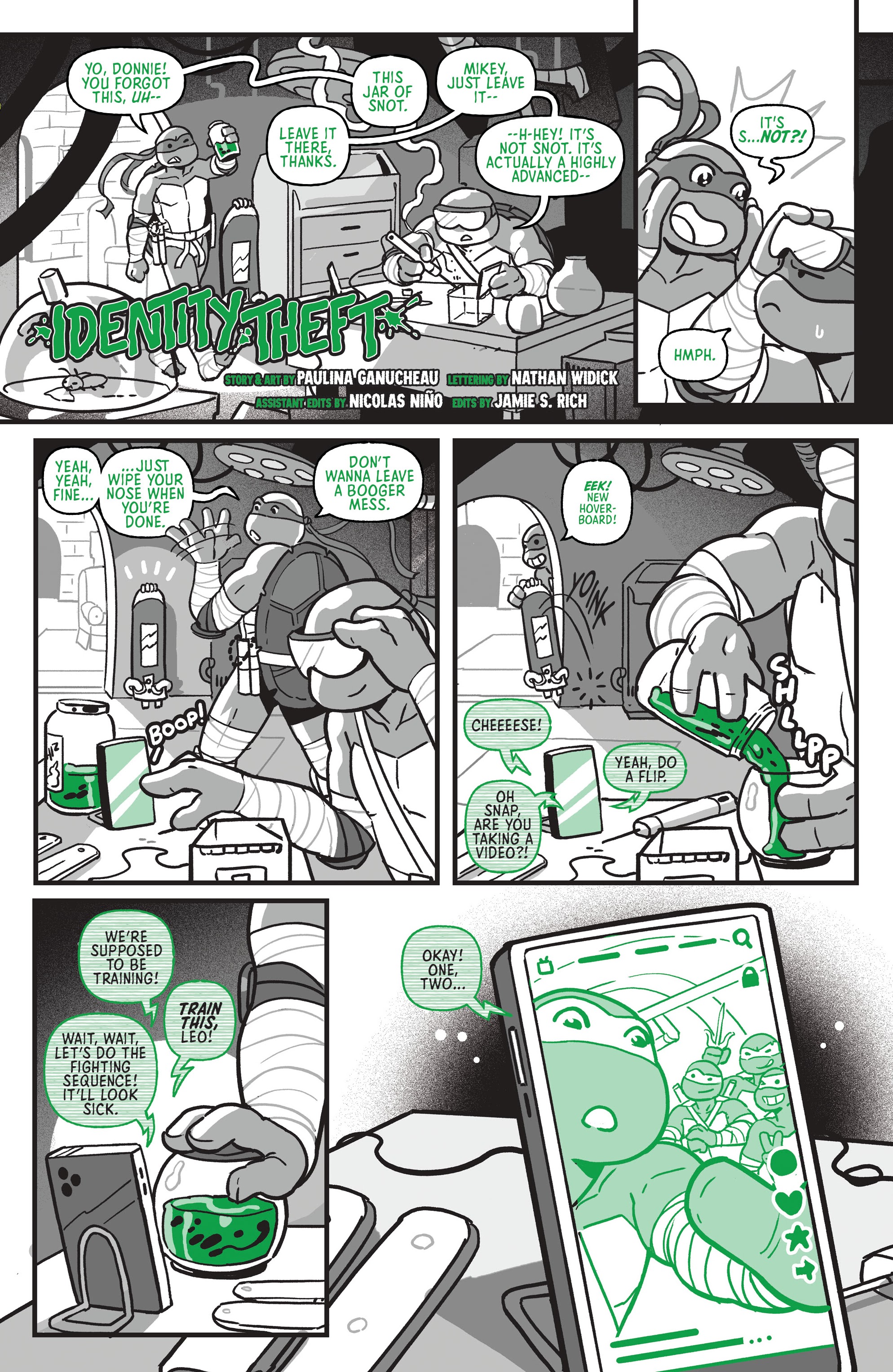 Teenage Mutant Ninja Turtles: Black, White, & Green (2024-) issue 1 - Page 27