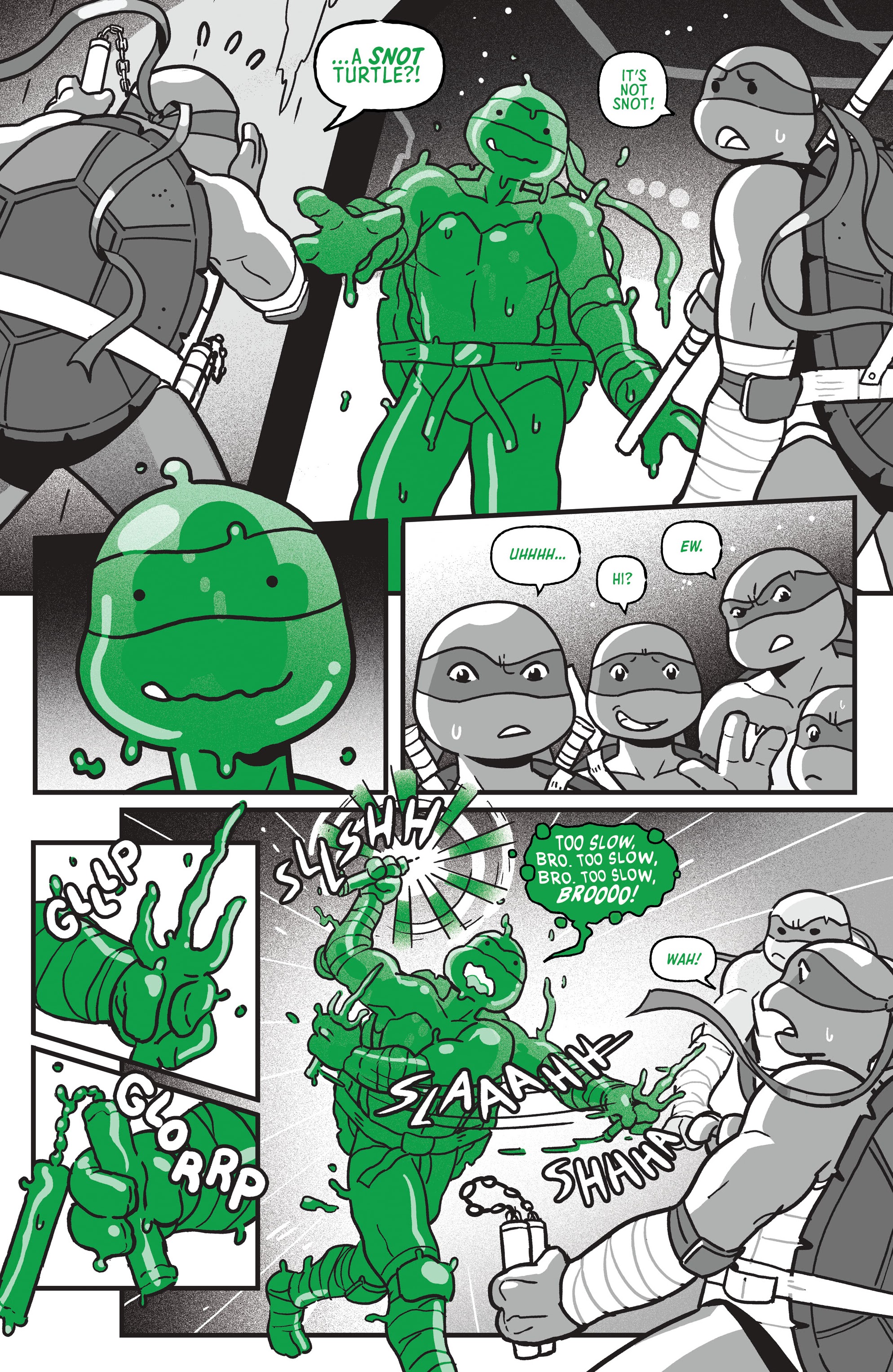 Teenage Mutant Ninja Turtles: Black, White, & Green (2024-) issue 1 - Page 30