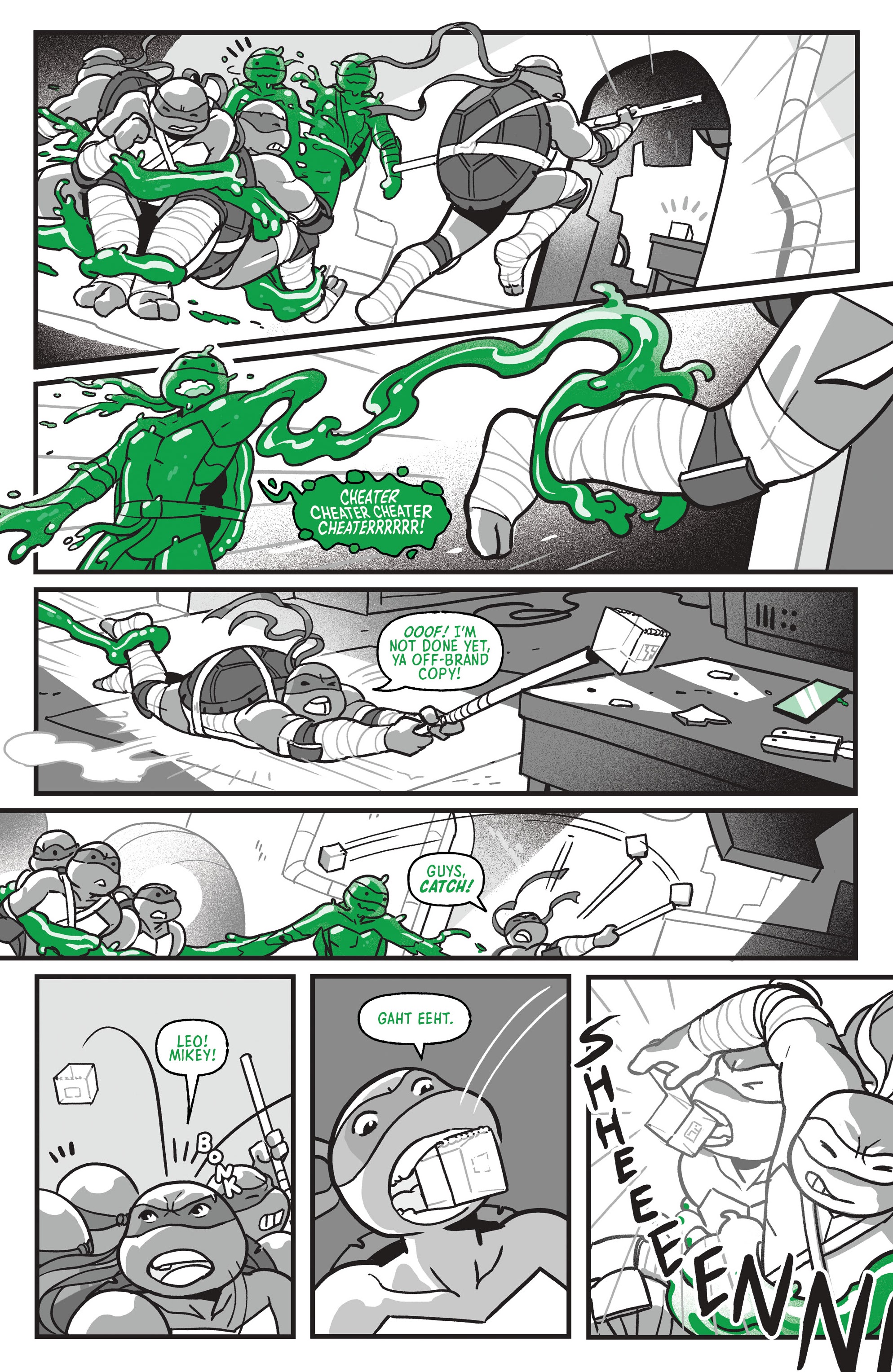 Teenage Mutant Ninja Turtles: Black, White, & Green (2024-) issue 1 - Page 33