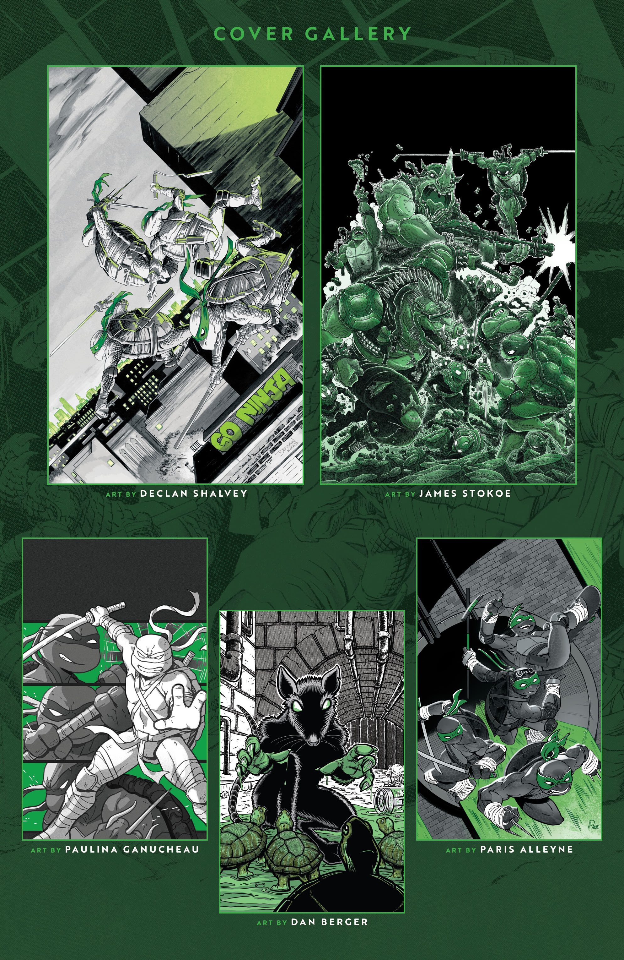 Teenage Mutant Ninja Turtles: Black, White, & Green (2024-) issue 1 - Page 36