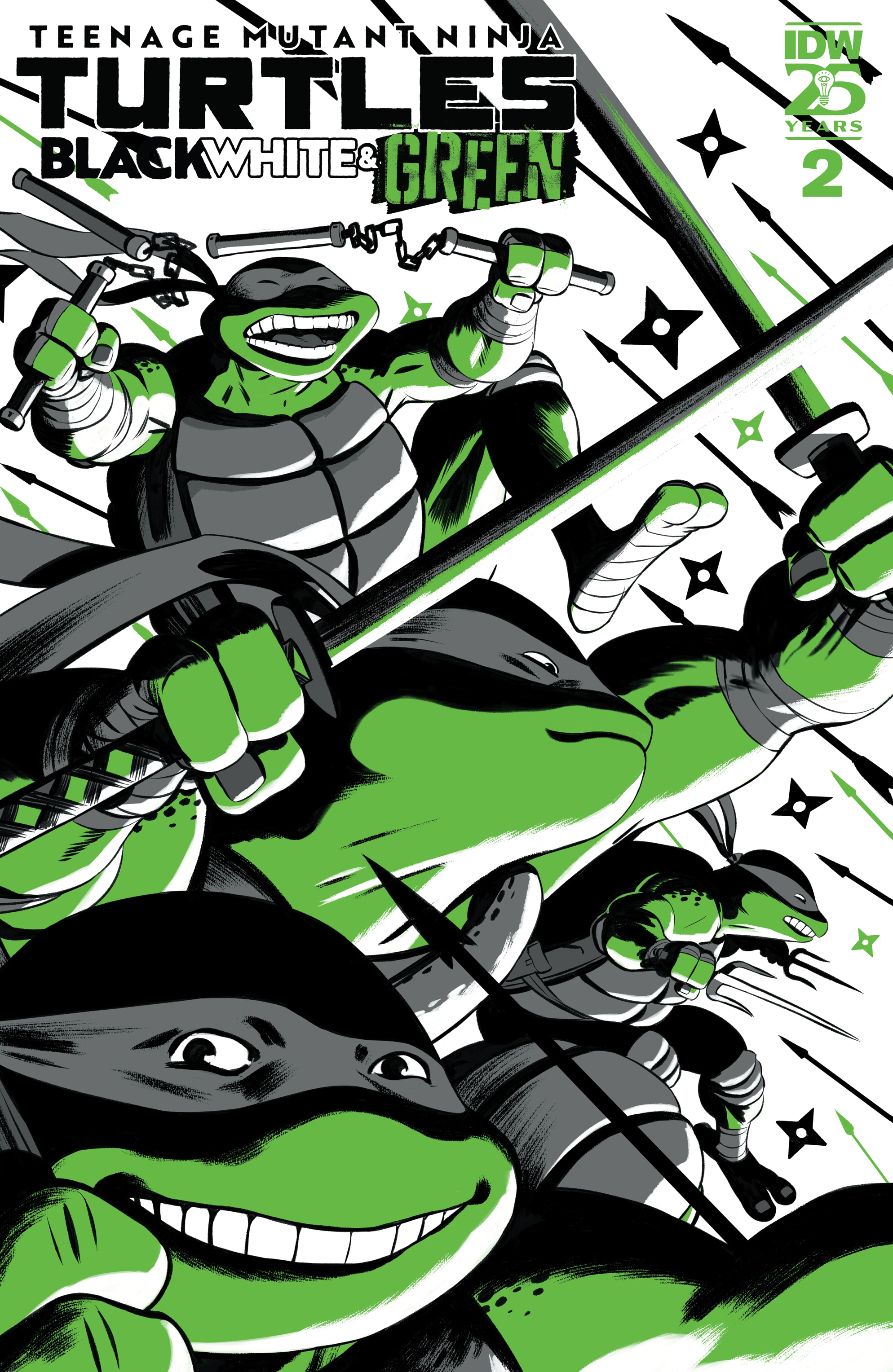Teenage Mutant Ninja Turtles: Black, White, & Green (2024-): Chapter 2 - Page 1