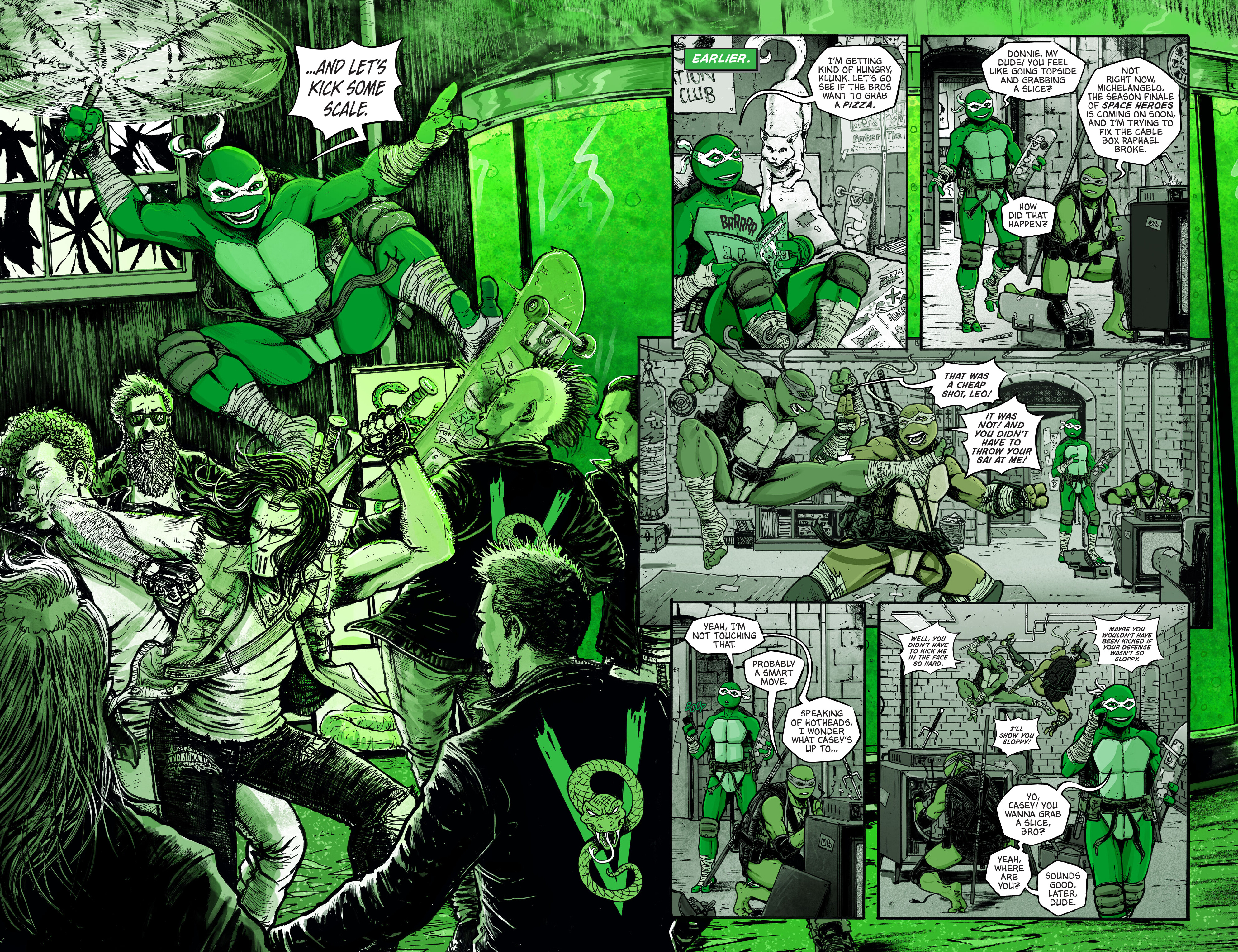 Teenage Mutant Ninja Turtles: Black, White, & Green (2024-) issue 2 - Page 6