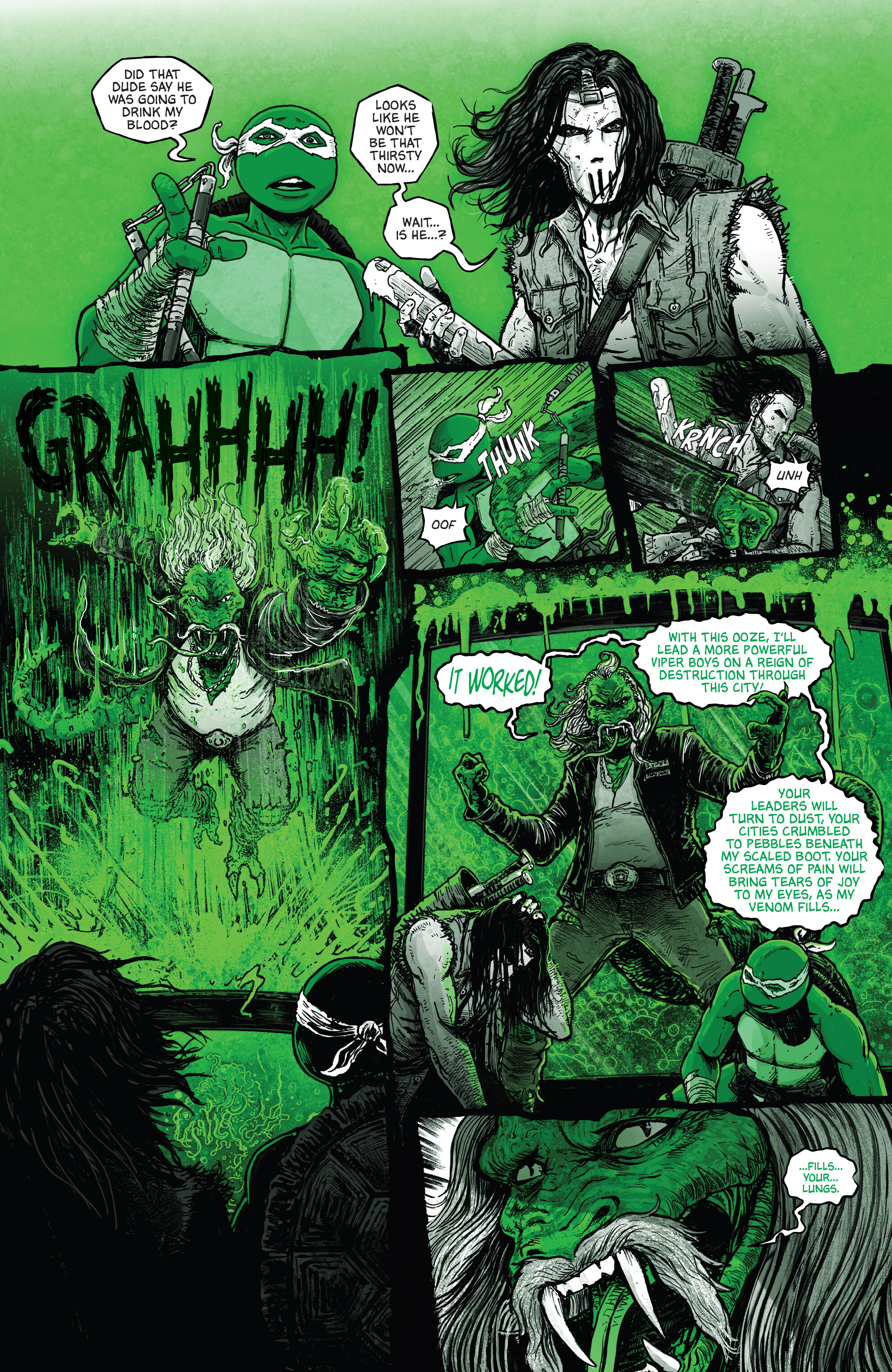 Teenage Mutant Ninja Turtles: Black, White, & Green (2024-) issue 2 - Page 8