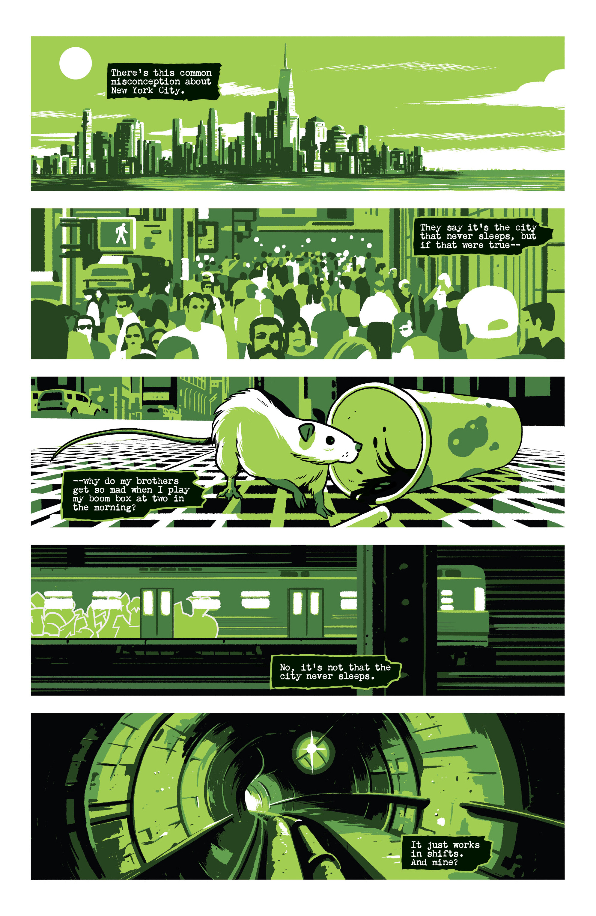 Teenage Mutant Ninja Turtles: Black, White, & Green (2024-) issue 2 - Page 10