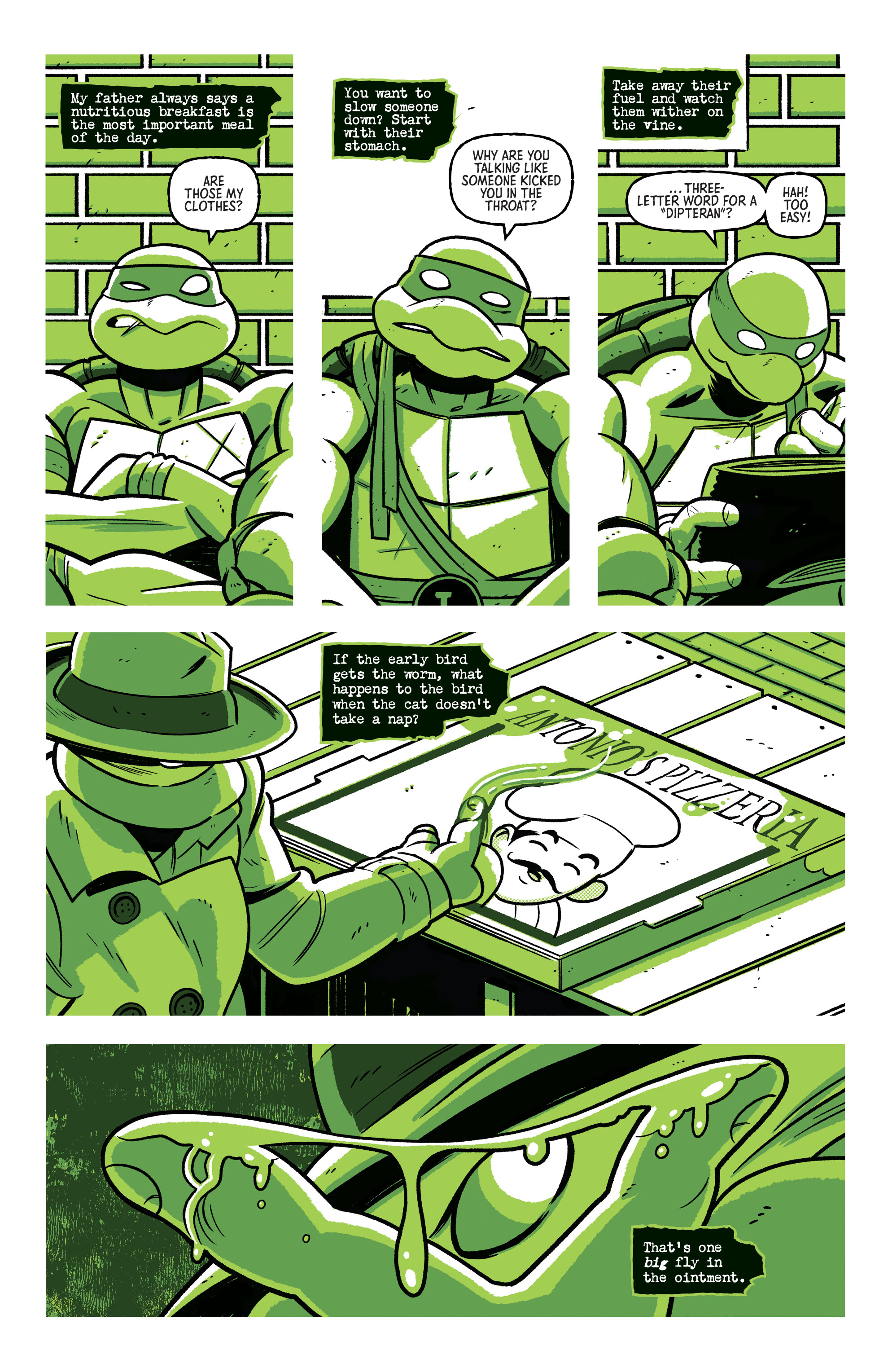 Teenage Mutant Ninja Turtles: Black, White, & Green (2024-) issue 2 - Page 12