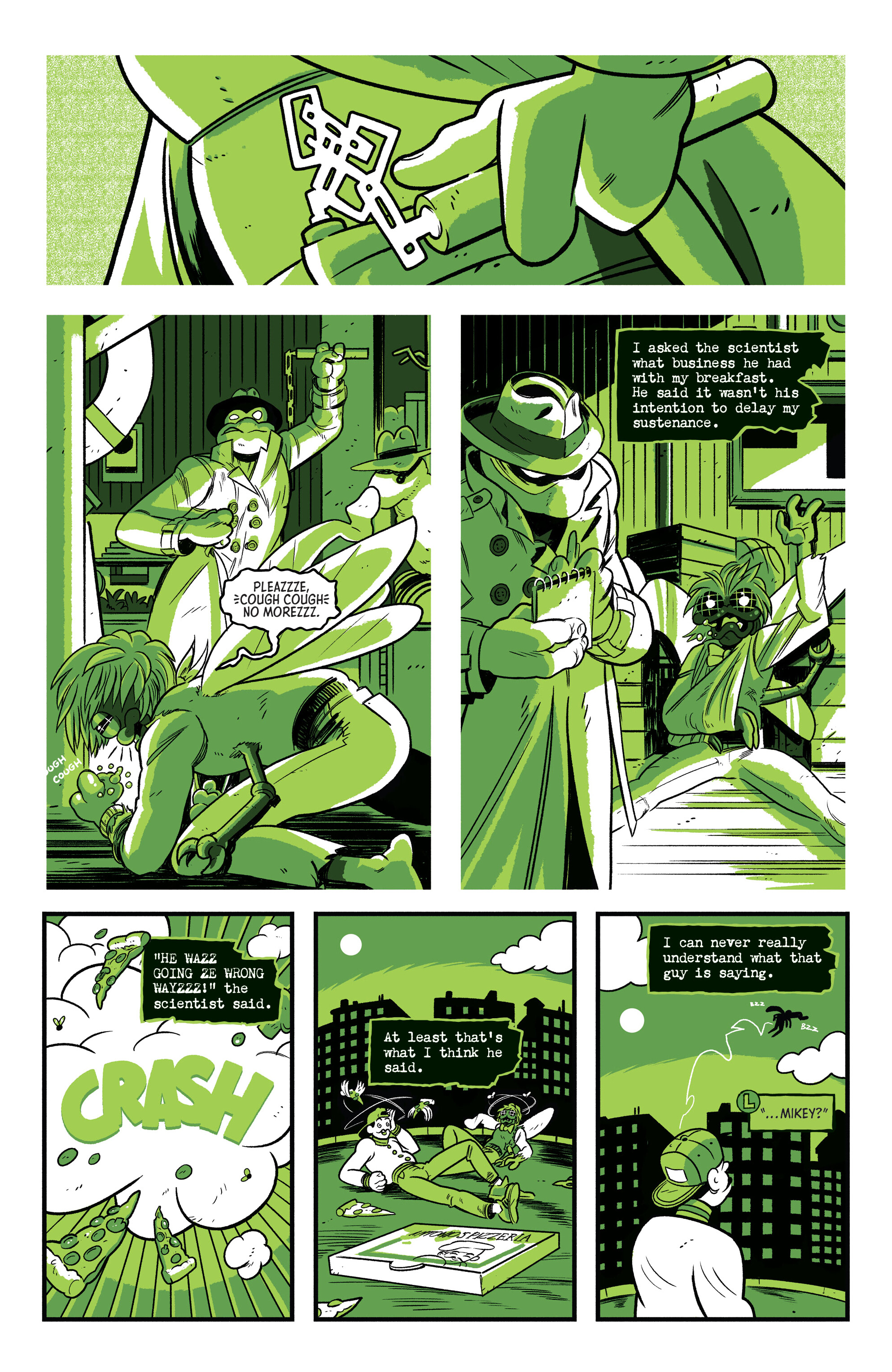 Teenage Mutant Ninja Turtles: Black, White, & Green (2024-) issue 2 - Page 15