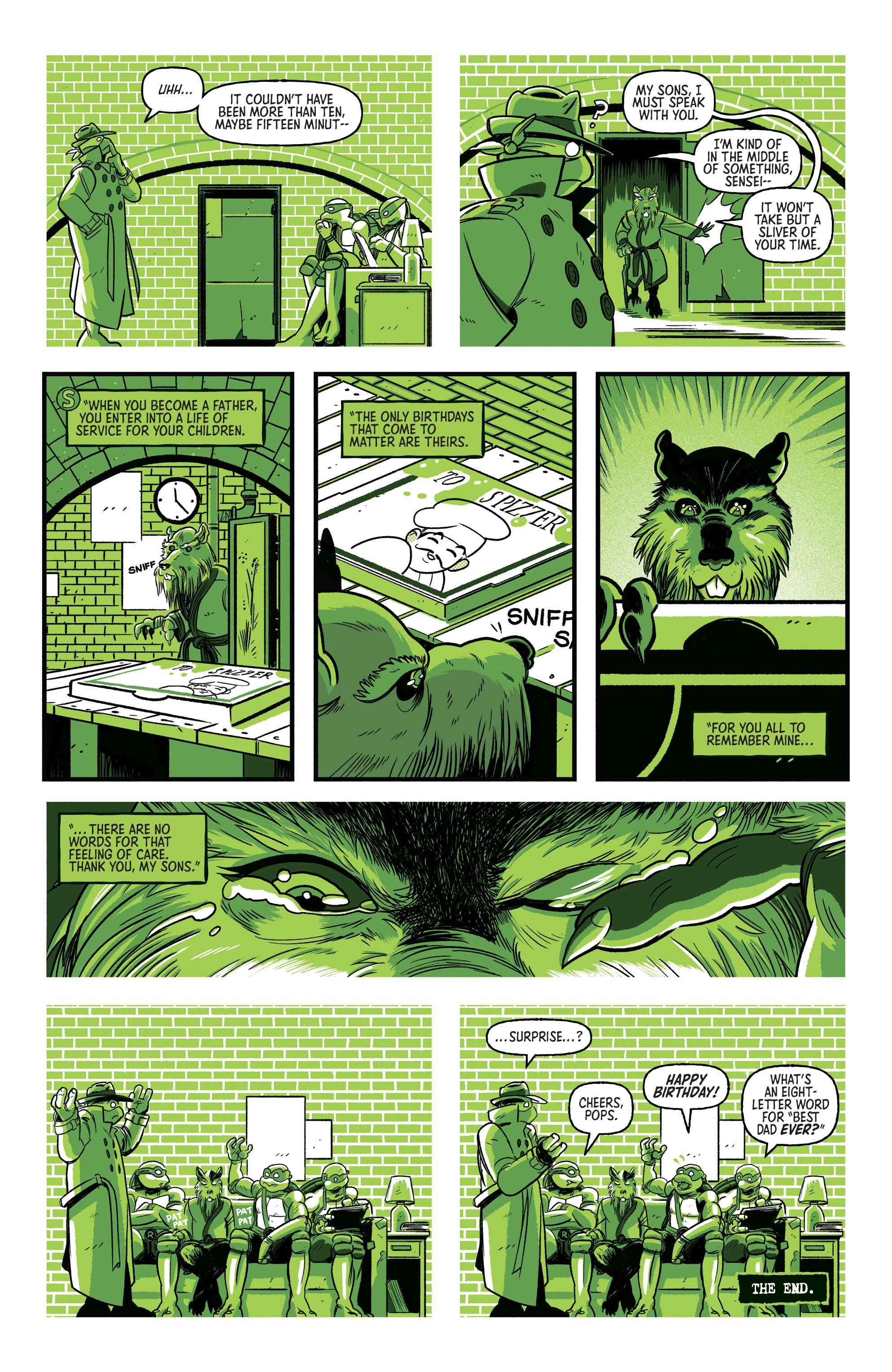 Teenage Mutant Ninja Turtles: Black, White, & Green (2024-) issue 2 - Page 17