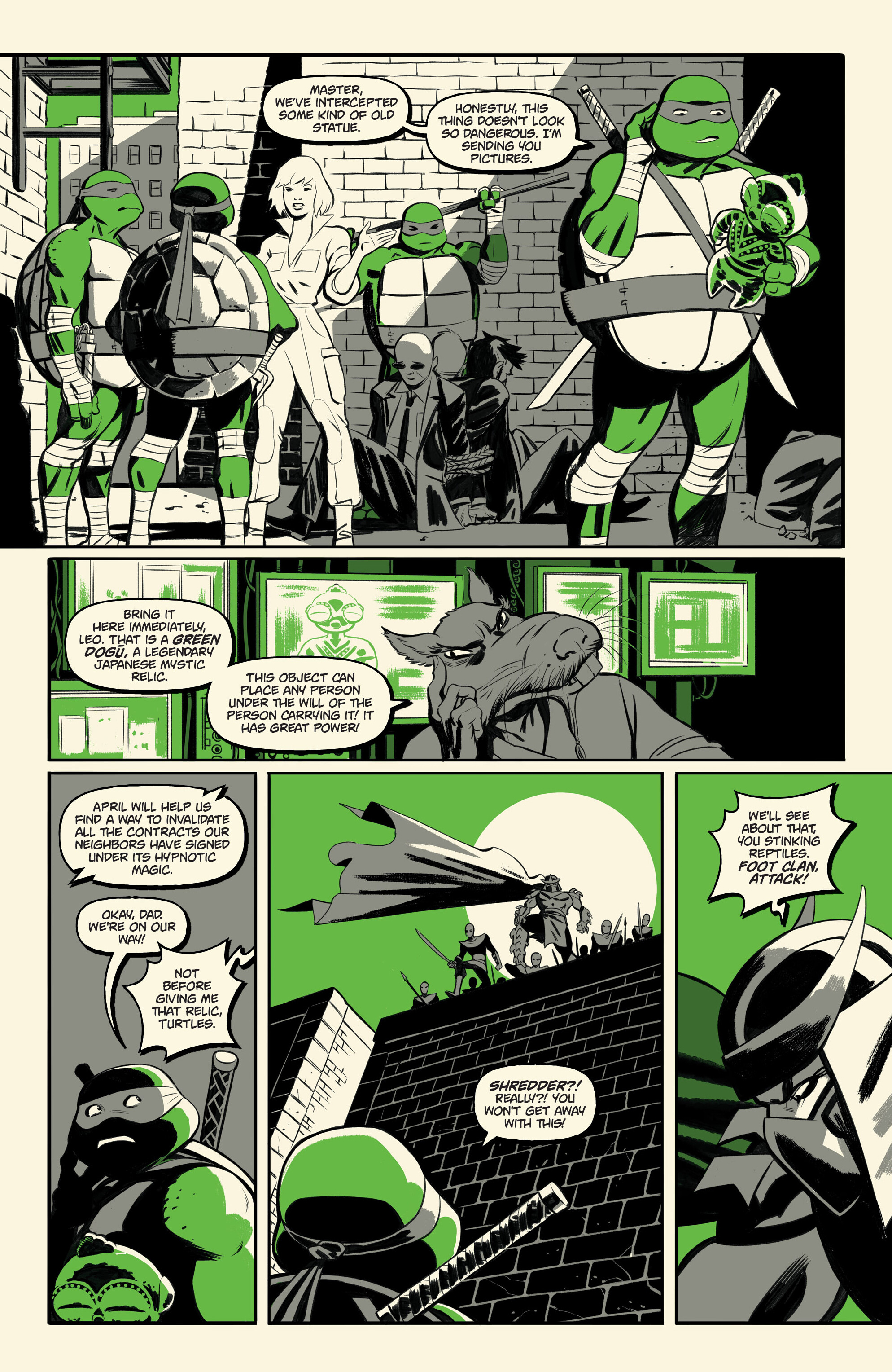 Teenage Mutant Ninja Turtles: Black, White, & Green (2024-) issue 2 - Page 22