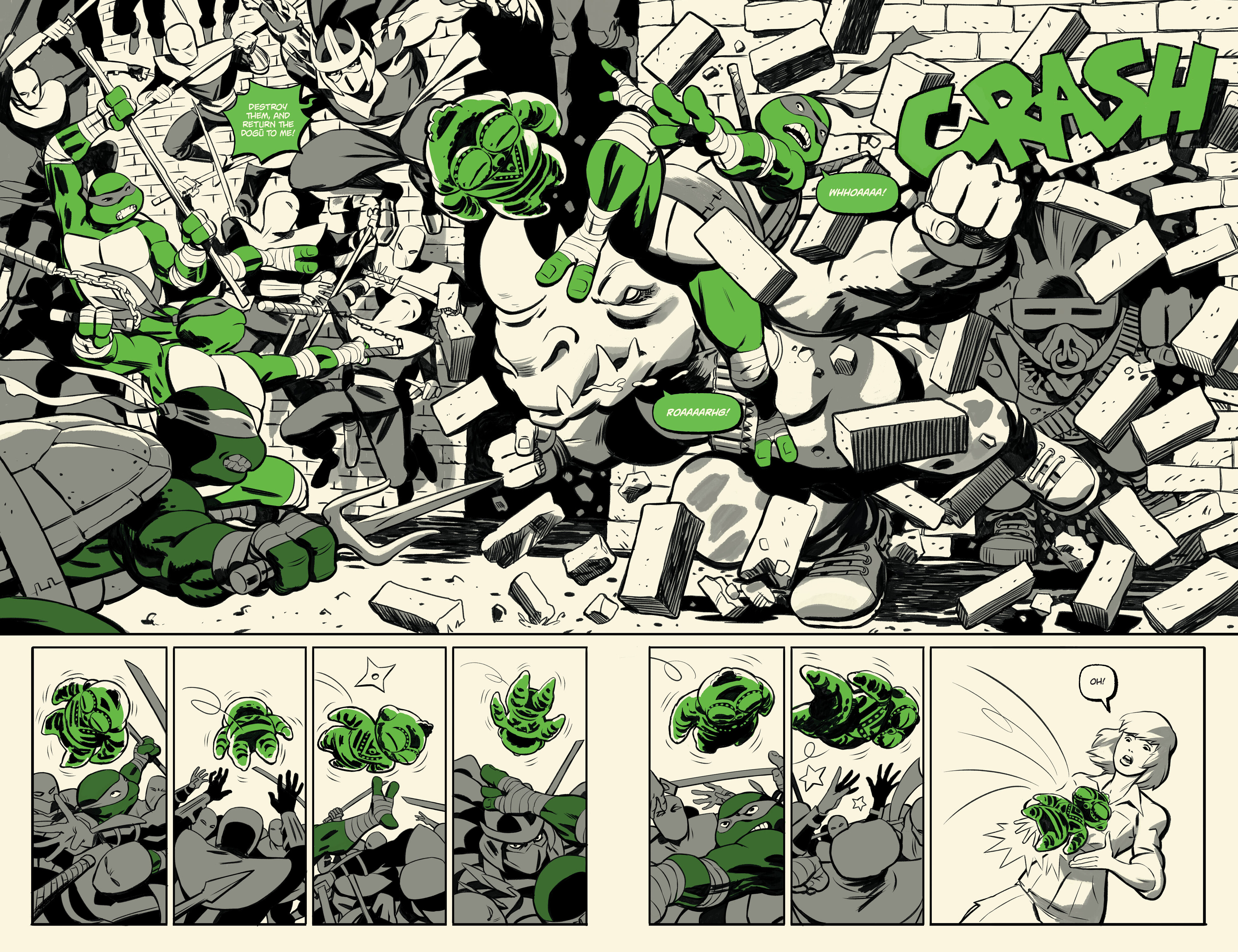 Teenage Mutant Ninja Turtles: Black, White, & Green (2024-) issue 2 - Page 23