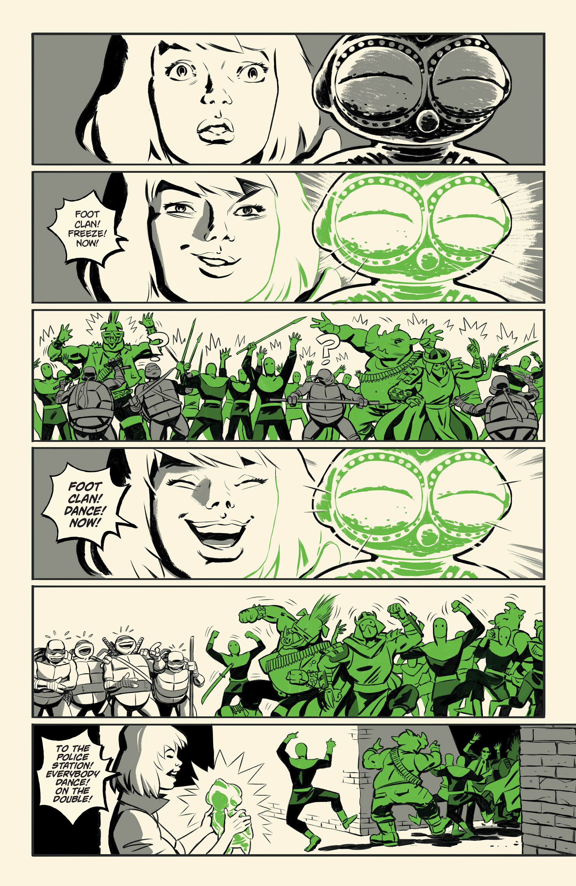 Teenage Mutant Ninja Turtles: Black, White, & Green (2024-) issue 2 - Page 24