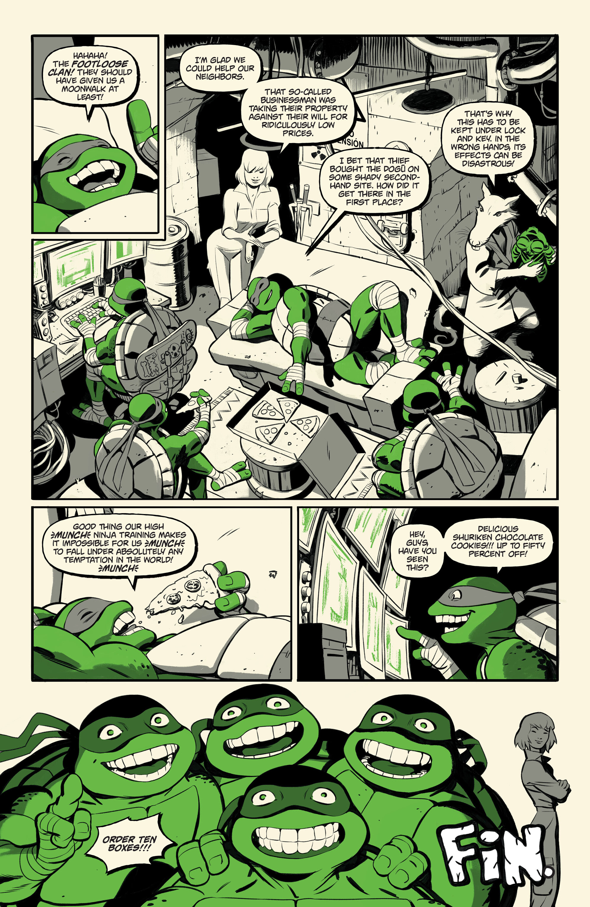 Teenage Mutant Ninja Turtles: Black, White, & Green (2024-) issue 2 - Page 25