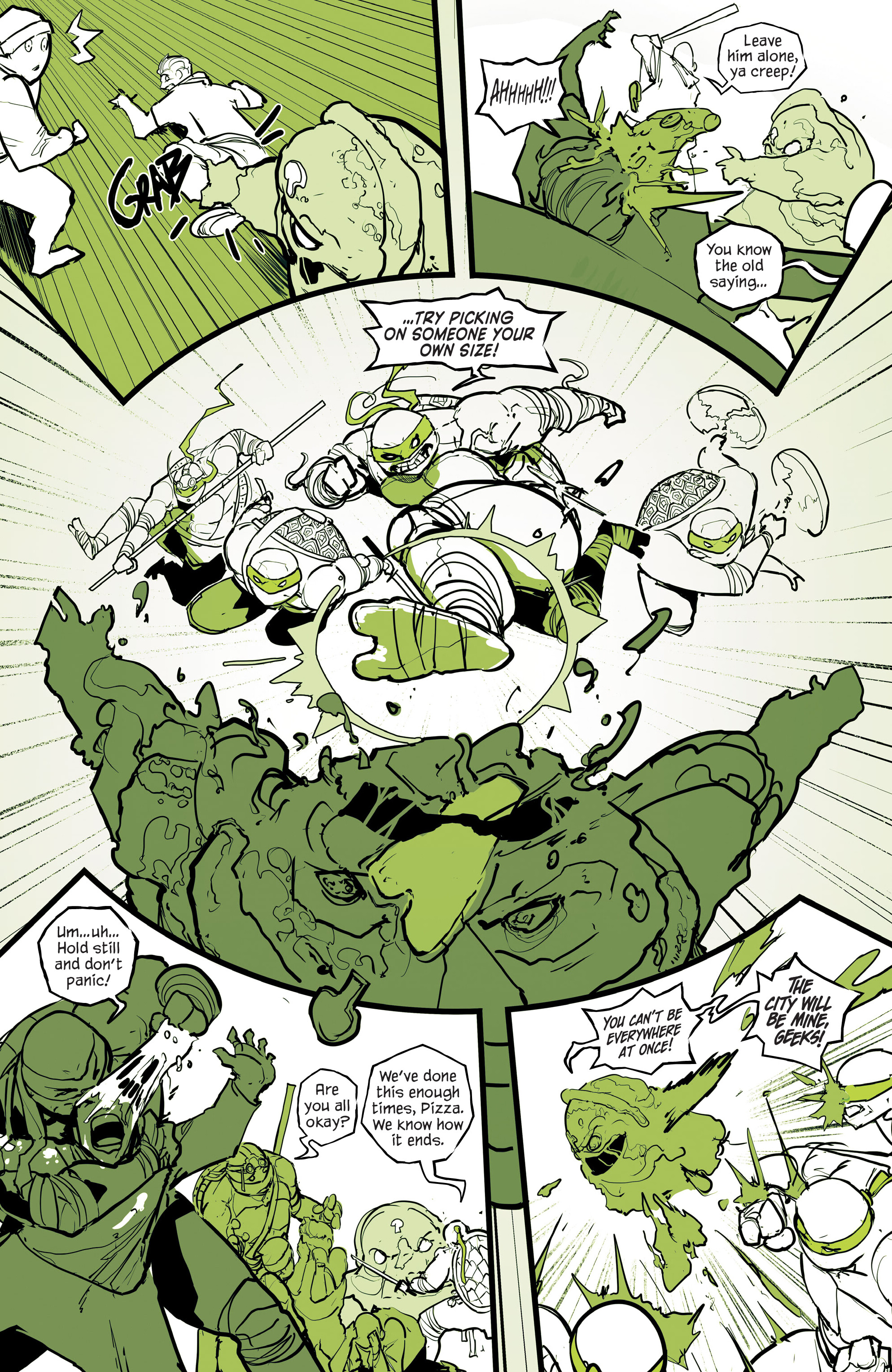 Teenage Mutant Ninja Turtles: Black, White, & Green (2024-) issue 2 - Page 30