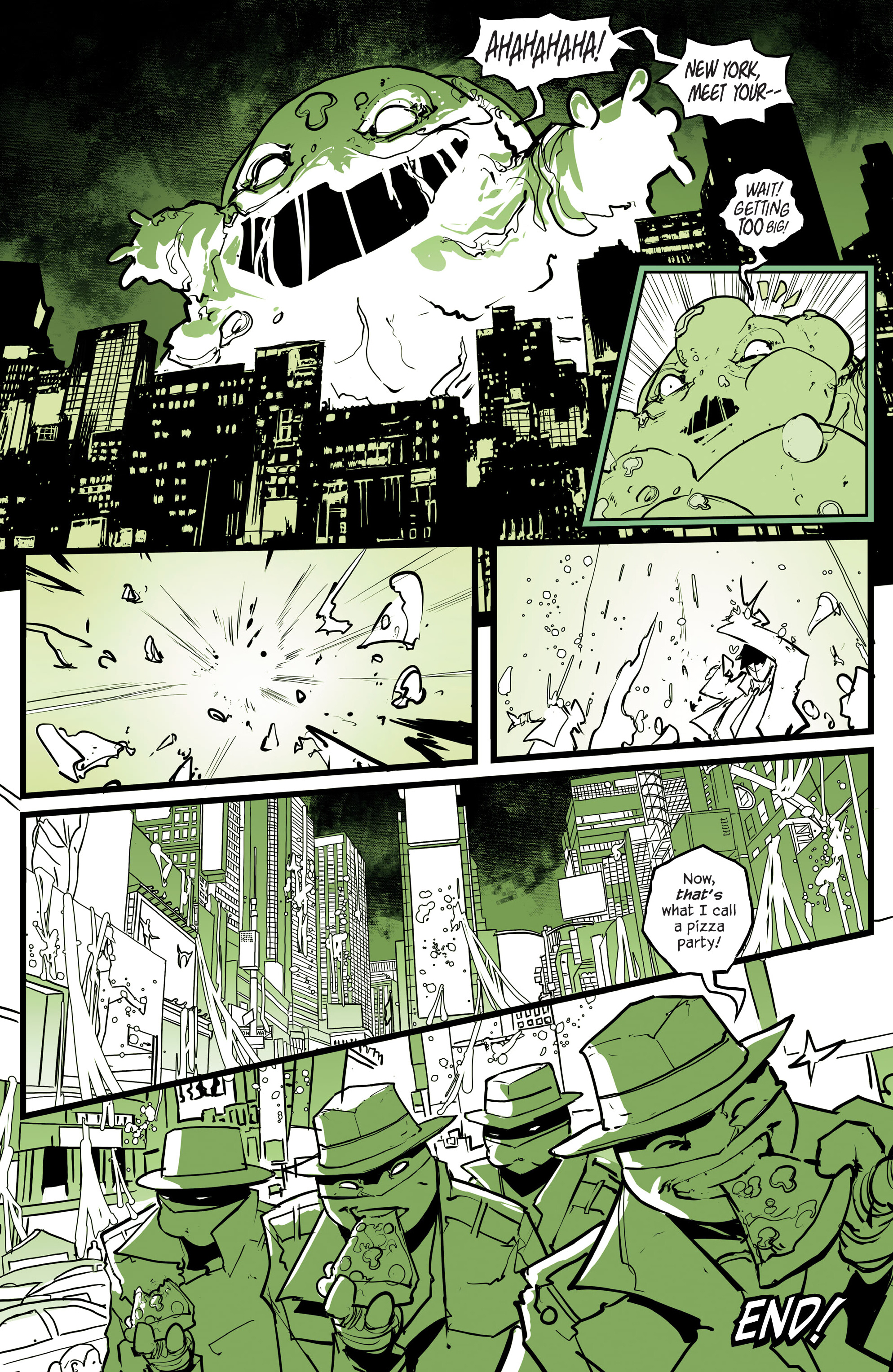 Teenage Mutant Ninja Turtles: Black, White, & Green (2024-) issue 2 - Page 33