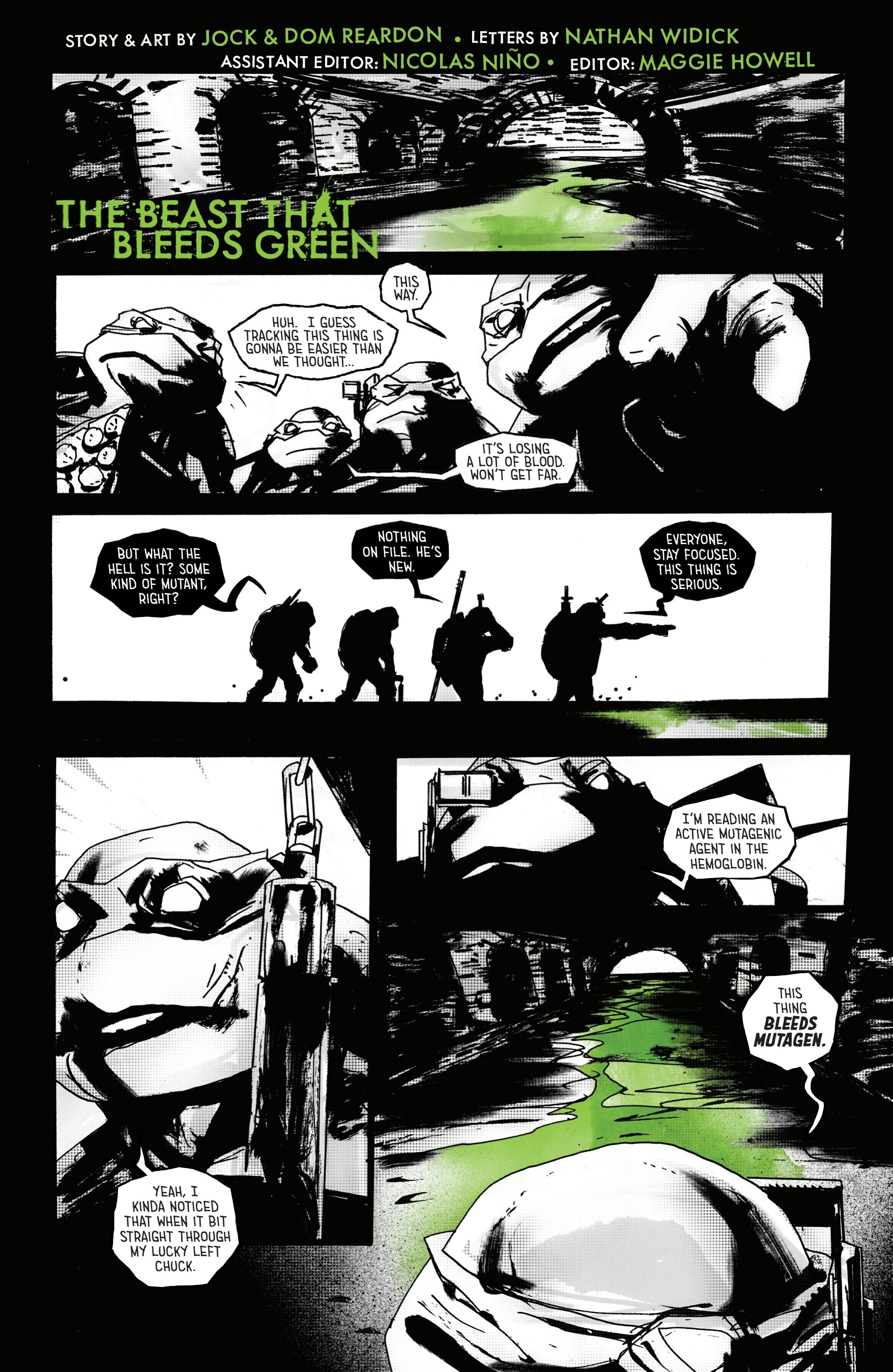 Teenage Mutant Ninja Turtles: Black, White, & Green (2024-) issue 3 - Page 3