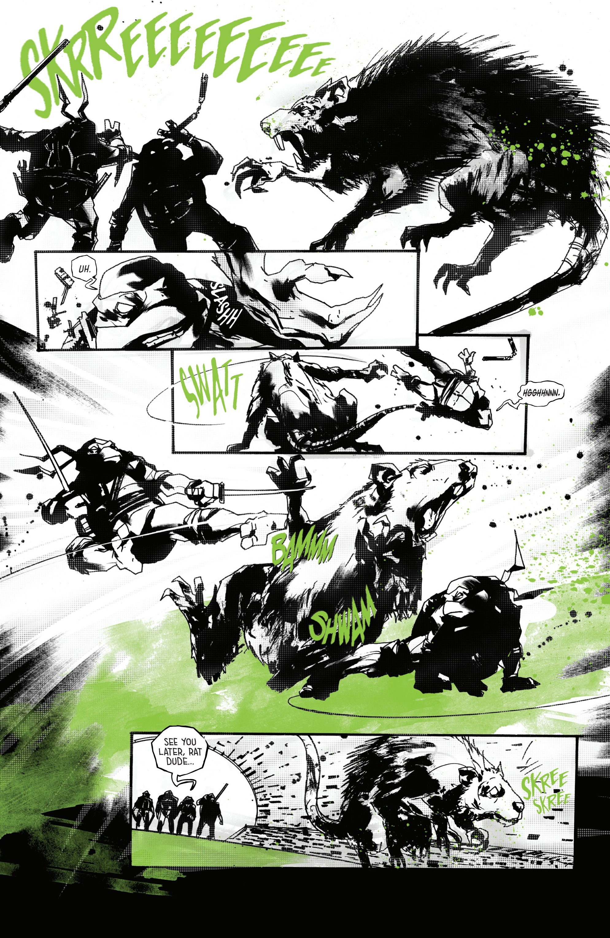 Teenage Mutant Ninja Turtles: Black, White, & Green (2024-) issue 3 - Page 5