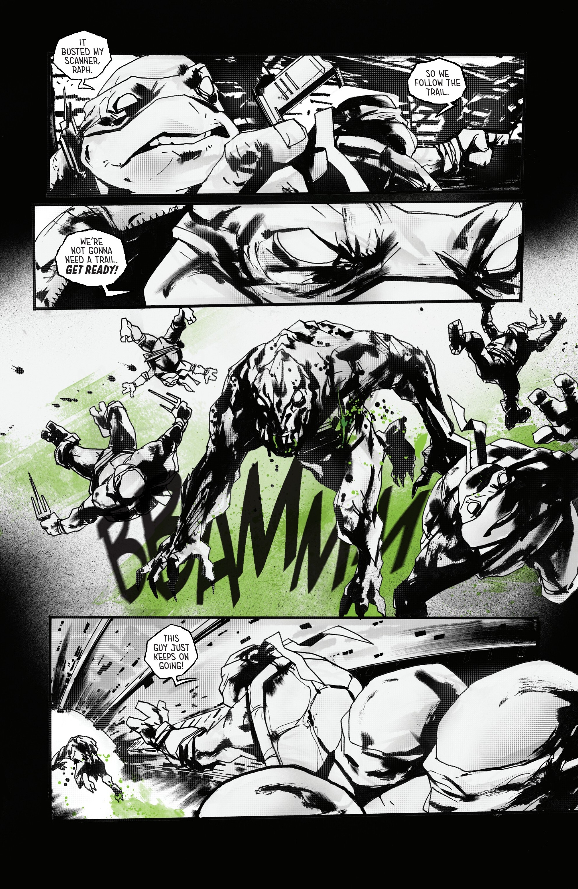 Teenage Mutant Ninja Turtles: Black, White, & Green (2024-) issue 3 - Page 6