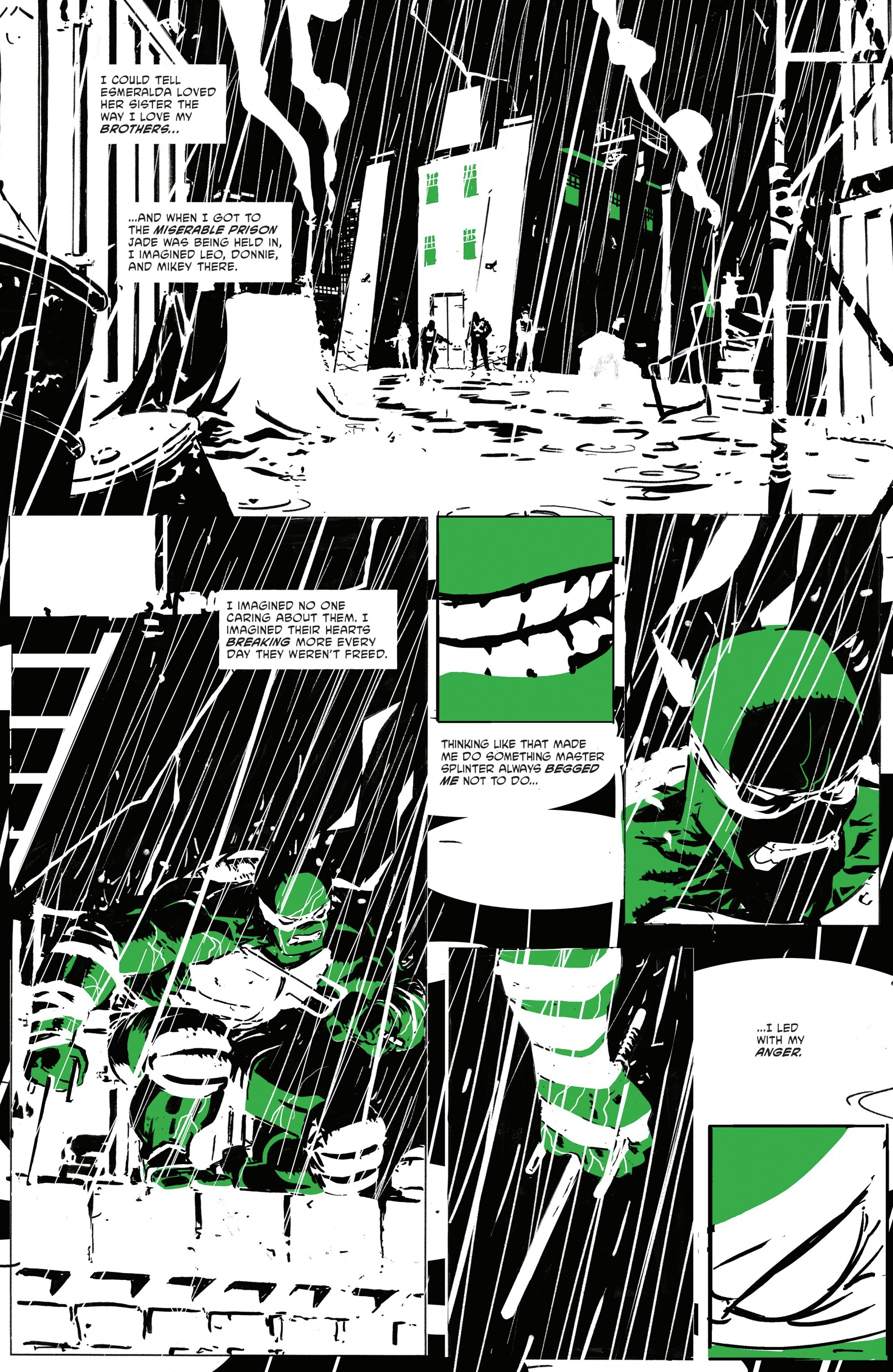 Teenage Mutant Ninja Turtles: Black, White, & Green (2024-) issue 3 - Page 12