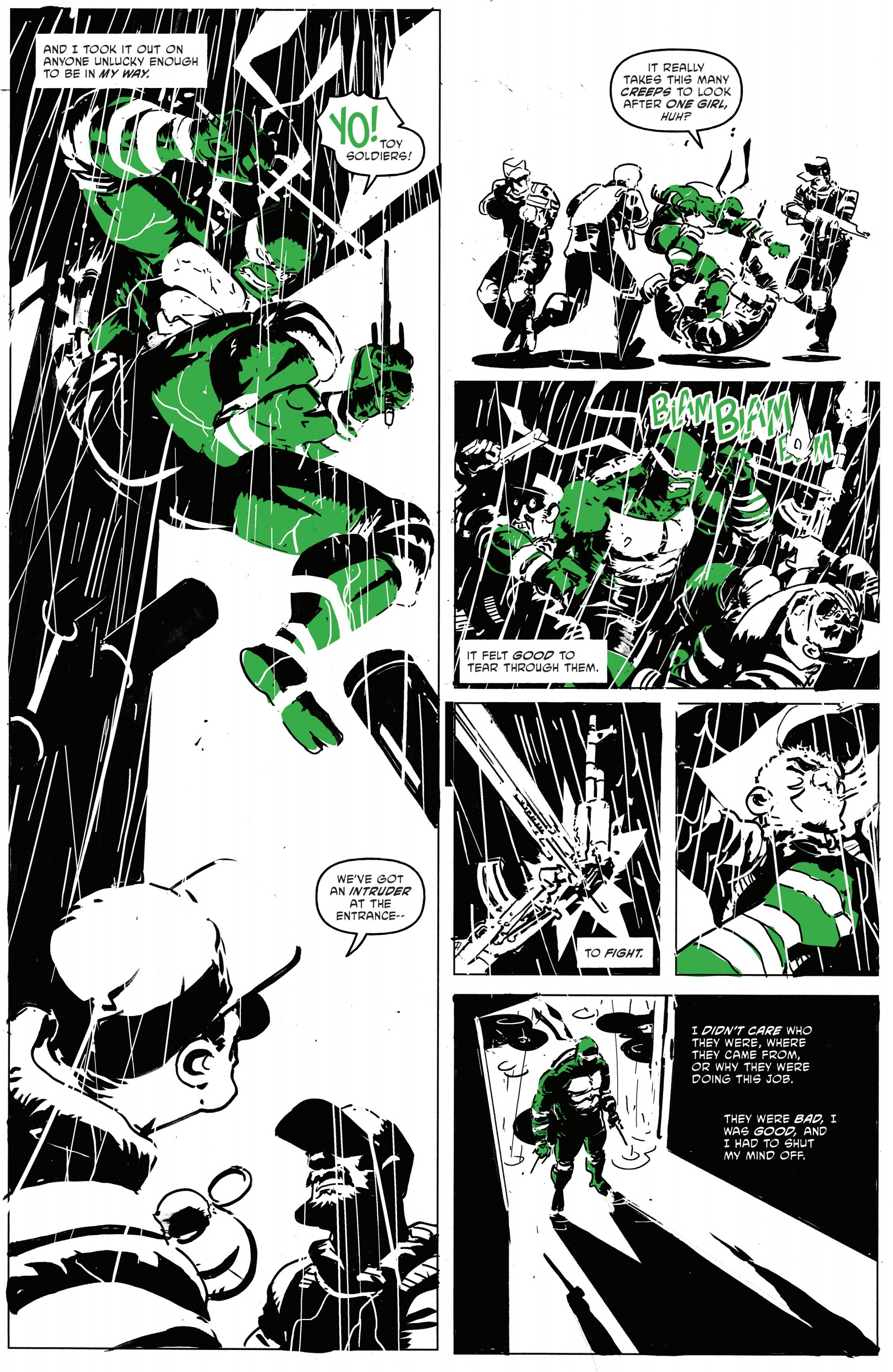 Teenage Mutant Ninja Turtles: Black, White, & Green (2024-) issue 3 - Page 13