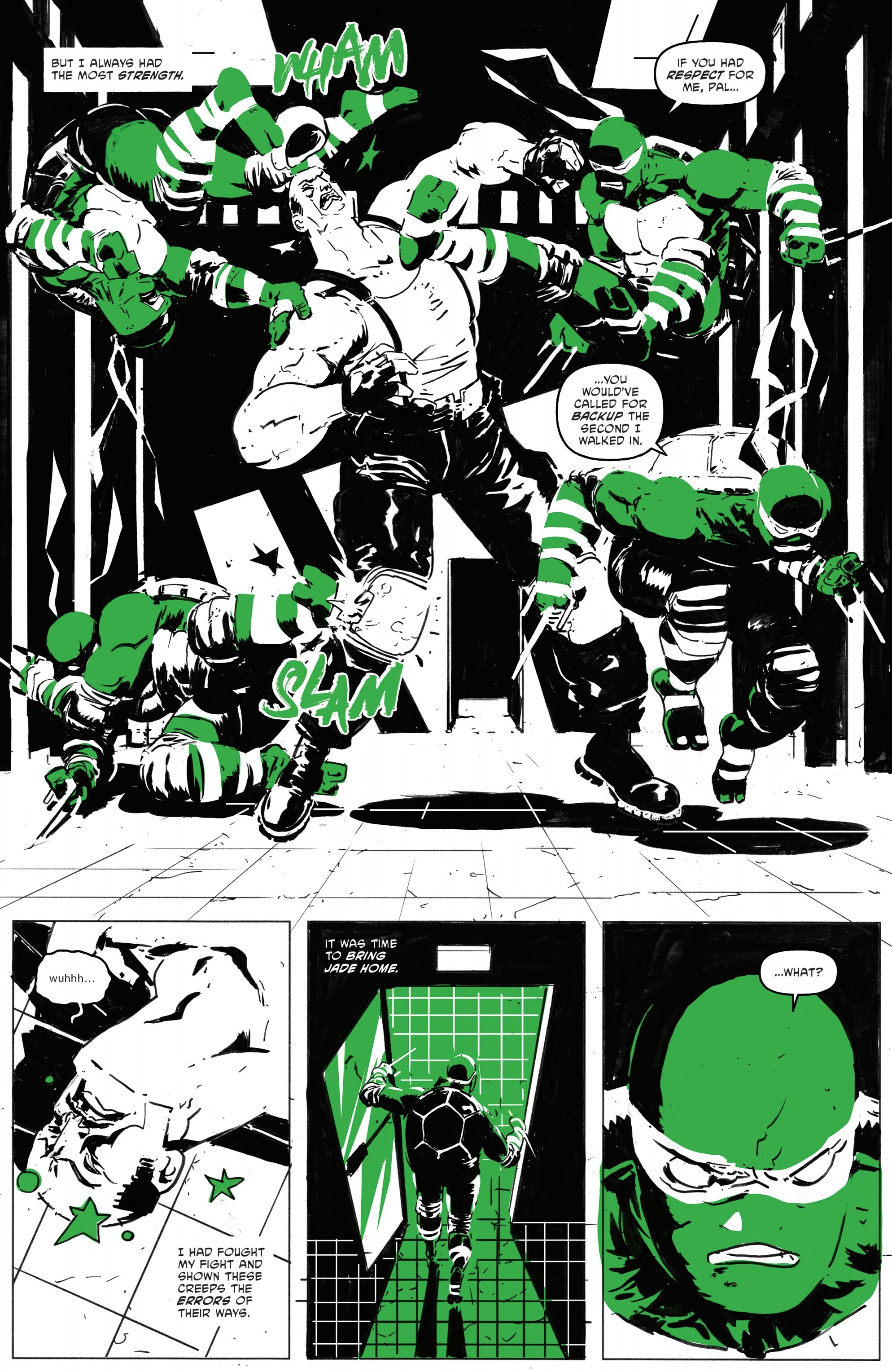 Teenage Mutant Ninja Turtles: Black, White, & Green (2024-) issue 3 - Page 15