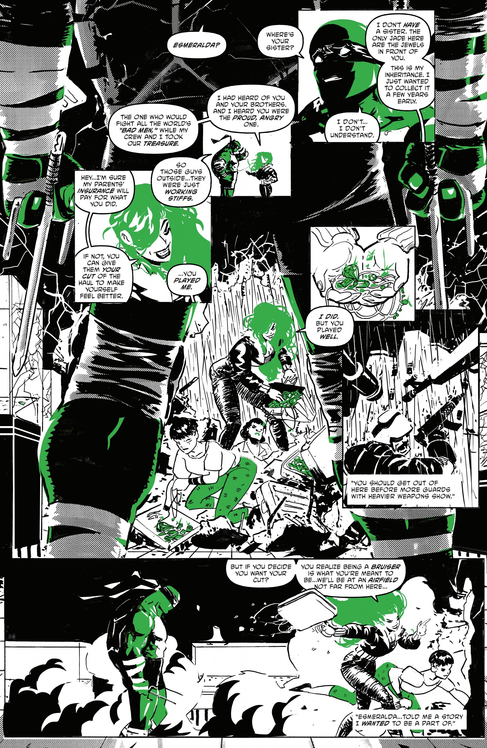 Teenage Mutant Ninja Turtles: Black, White, & Green (2024-) issue 3 - Page 16