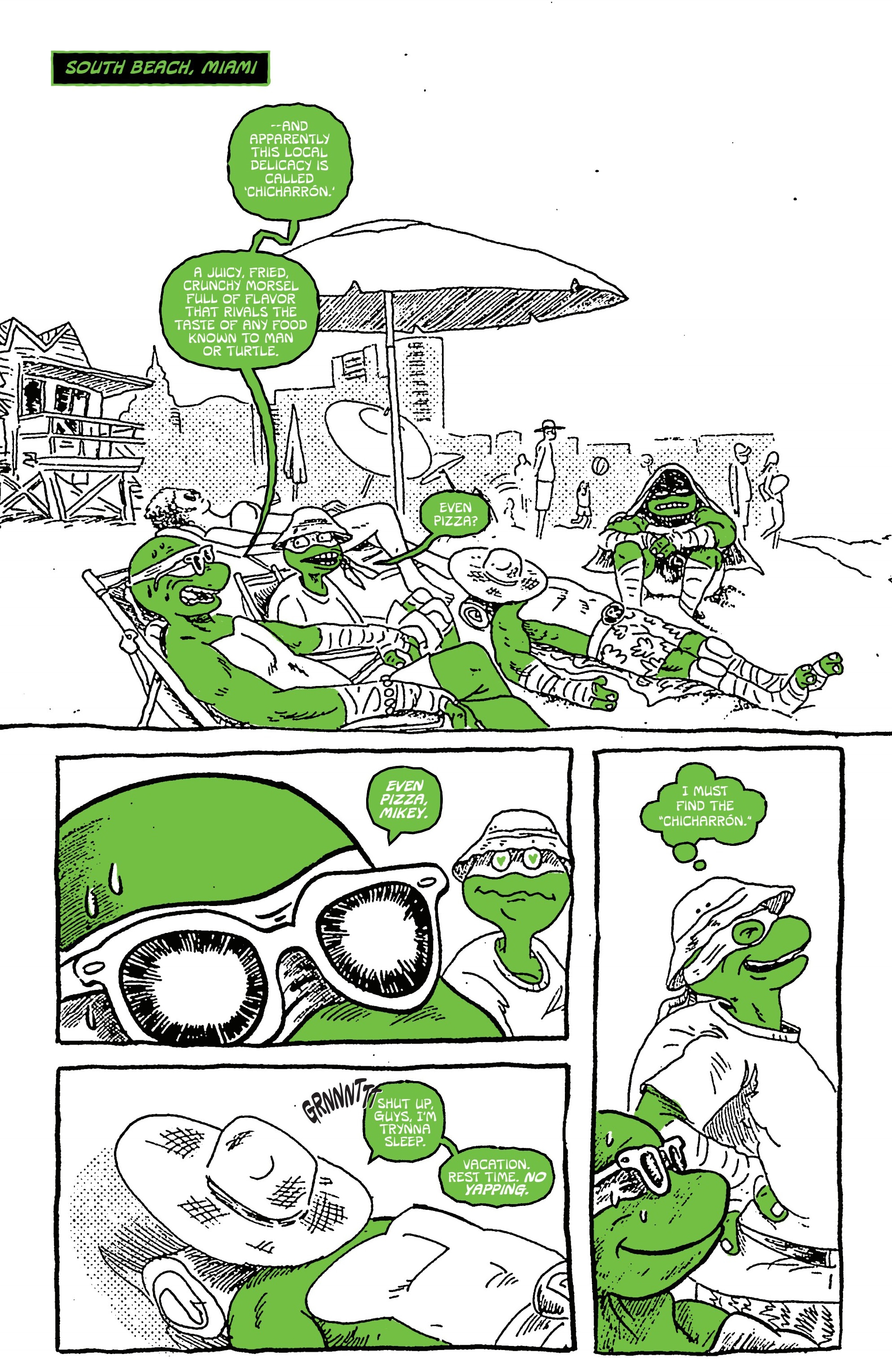 Teenage Mutant Ninja Turtles: Black, White, & Green (2024-) issue 3 - Page 19