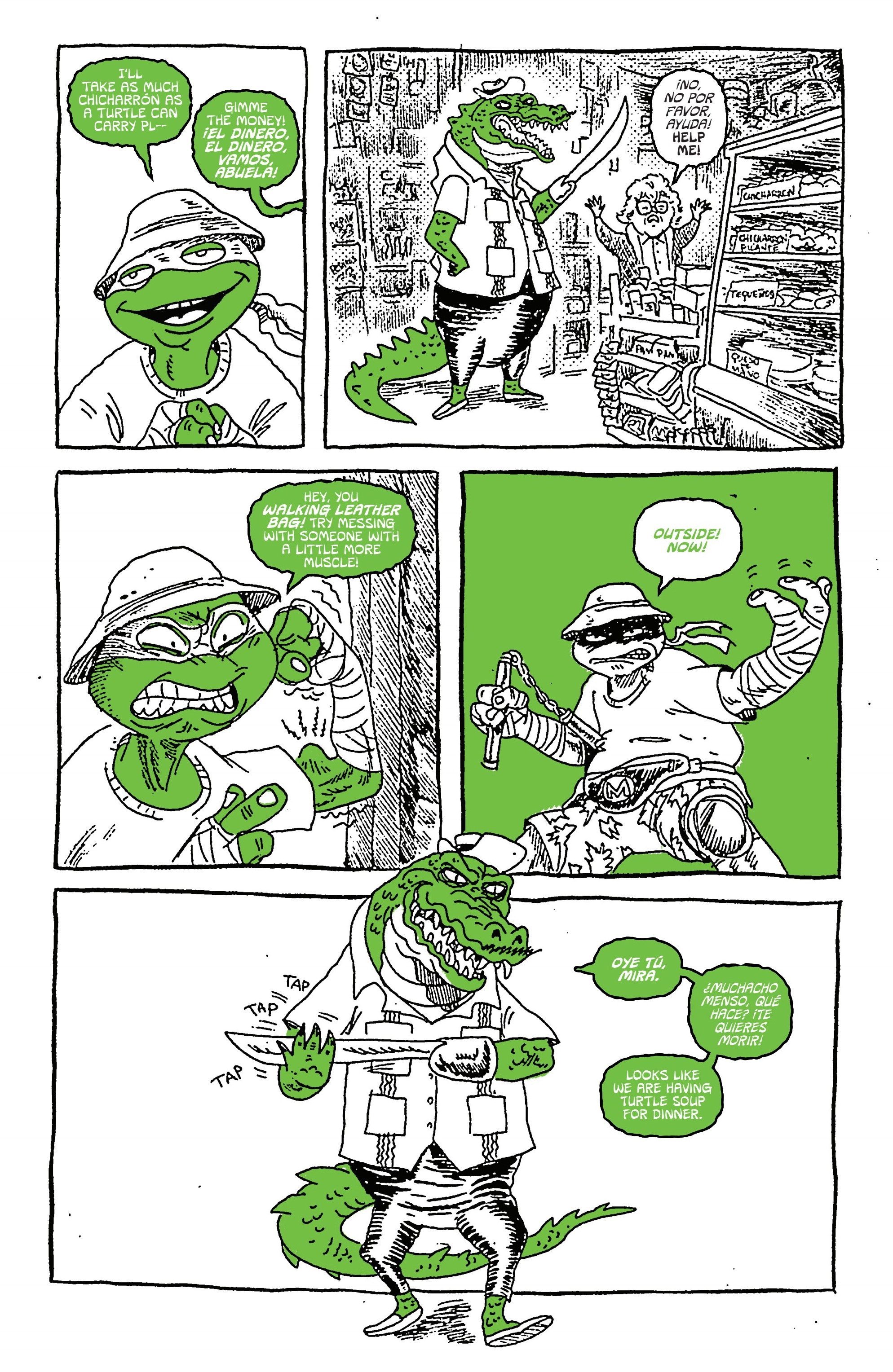 Teenage Mutant Ninja Turtles: Black, White, & Green (2024-) issue 3 - Page 21