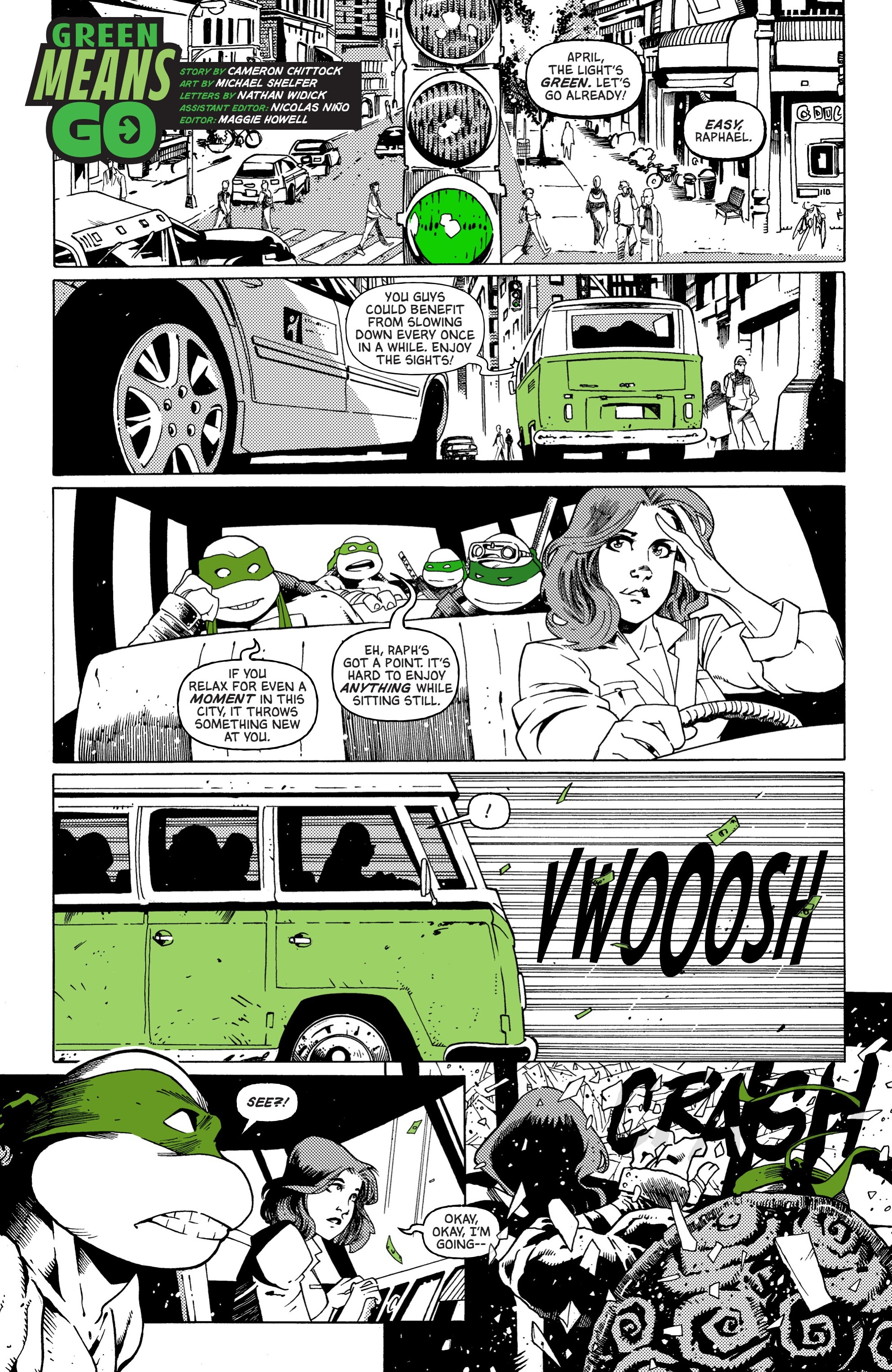 Teenage Mutant Ninja Turtles: Black, White, & Green (2024-) issue 3 - Page 27