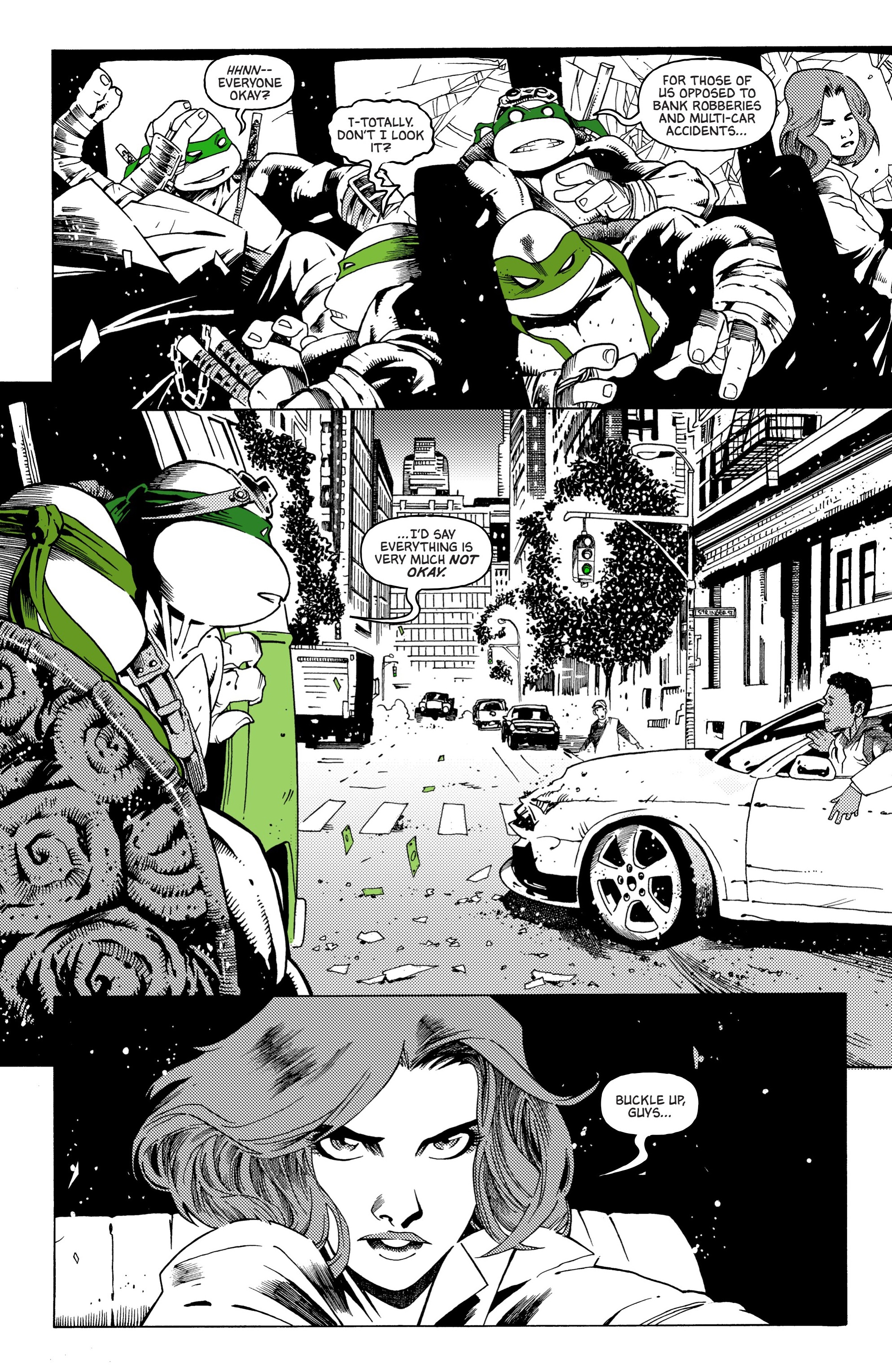 Teenage Mutant Ninja Turtles: Black, White, & Green (2024-) issue 3 - Page 28