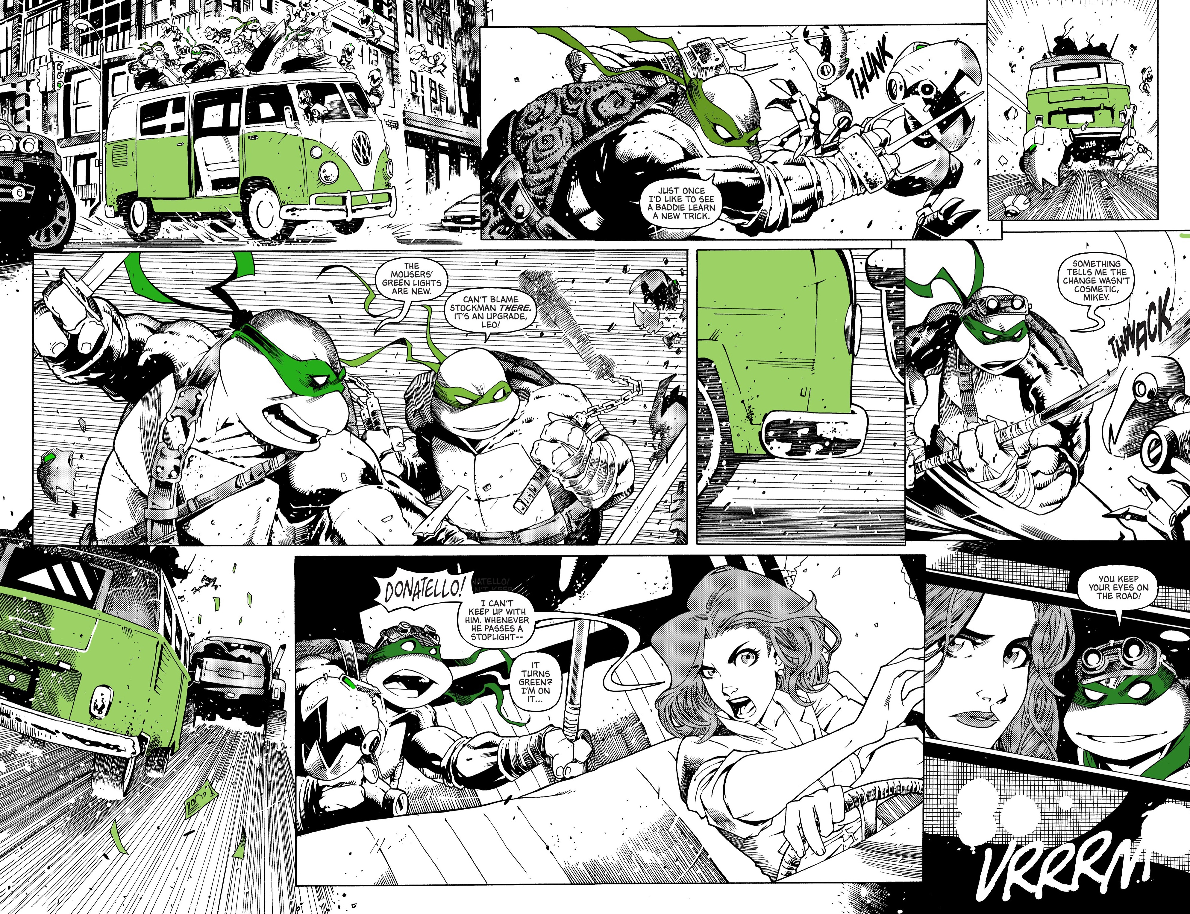 Teenage Mutant Ninja Turtles: Black, White, & Green (2024-) issue 3 - Page 30