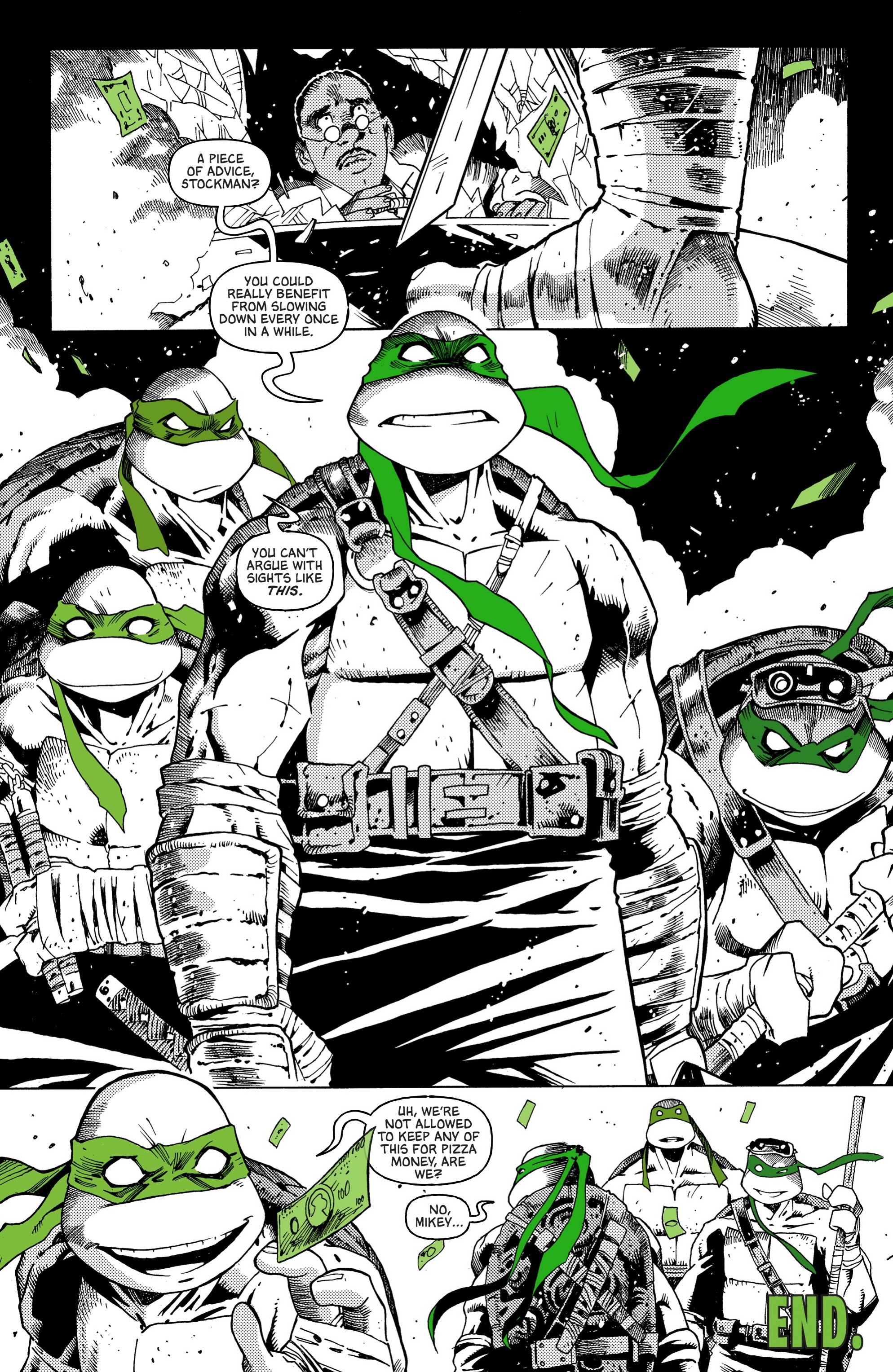 Teenage Mutant Ninja Turtles: Black, White, & Green (2024-) issue 3 - Page 33