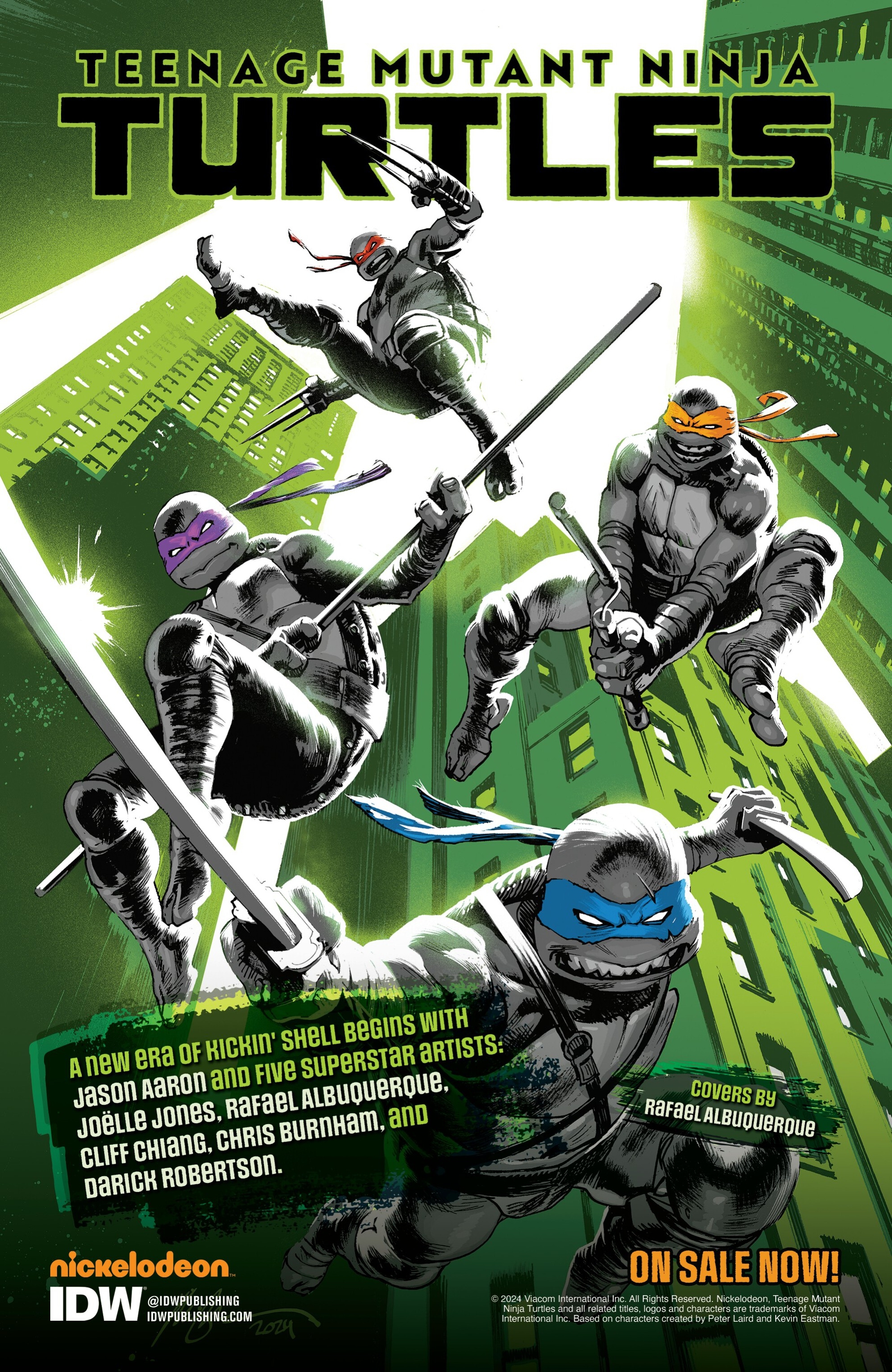 Teenage Mutant Ninja Turtles: Black, White, & Green (2024-) issue 3 - Page 36