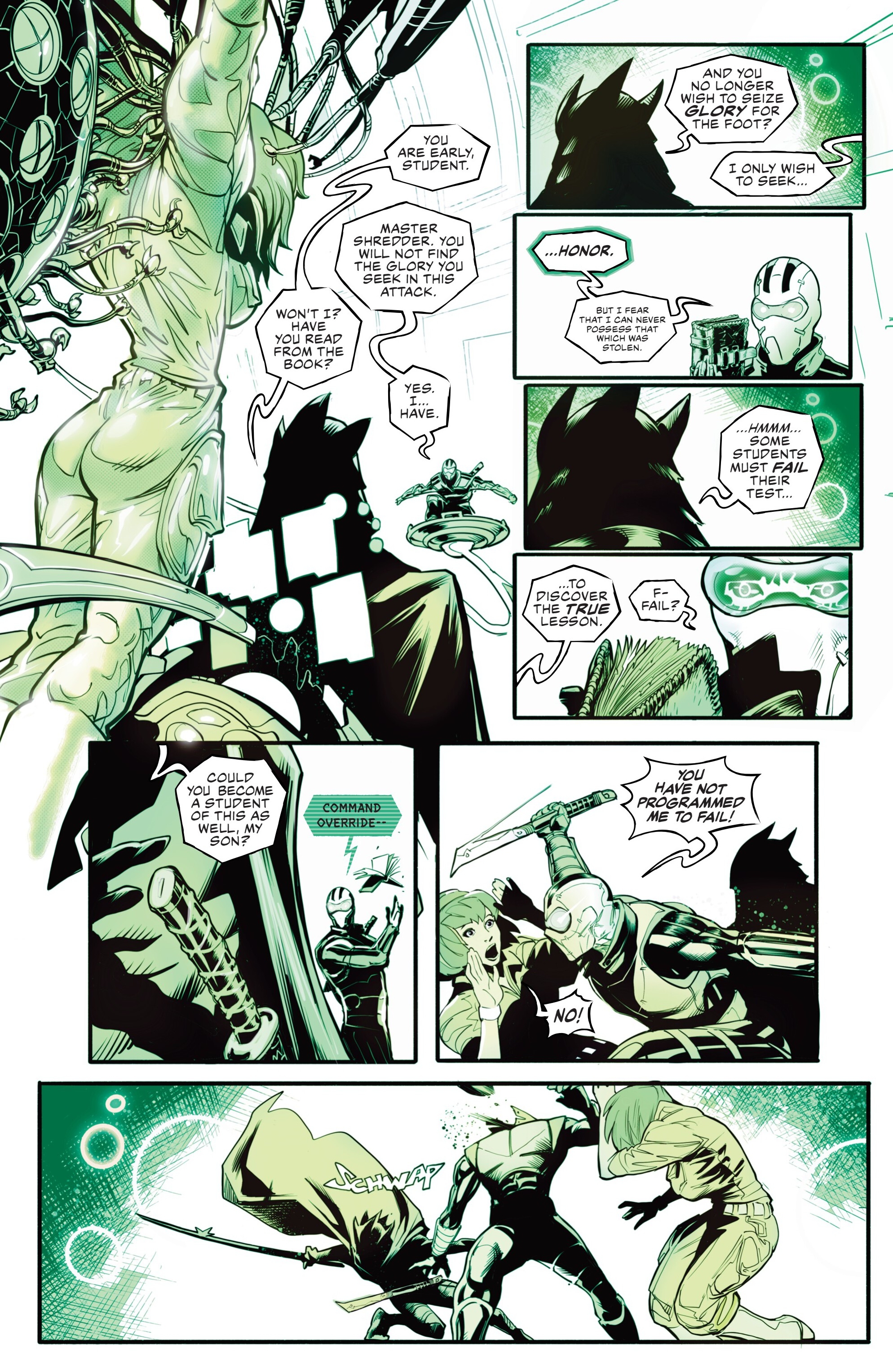 Teenage Mutant Ninja Turtles: Black, White, & Green (2024-): Chapter 4 - Page 30