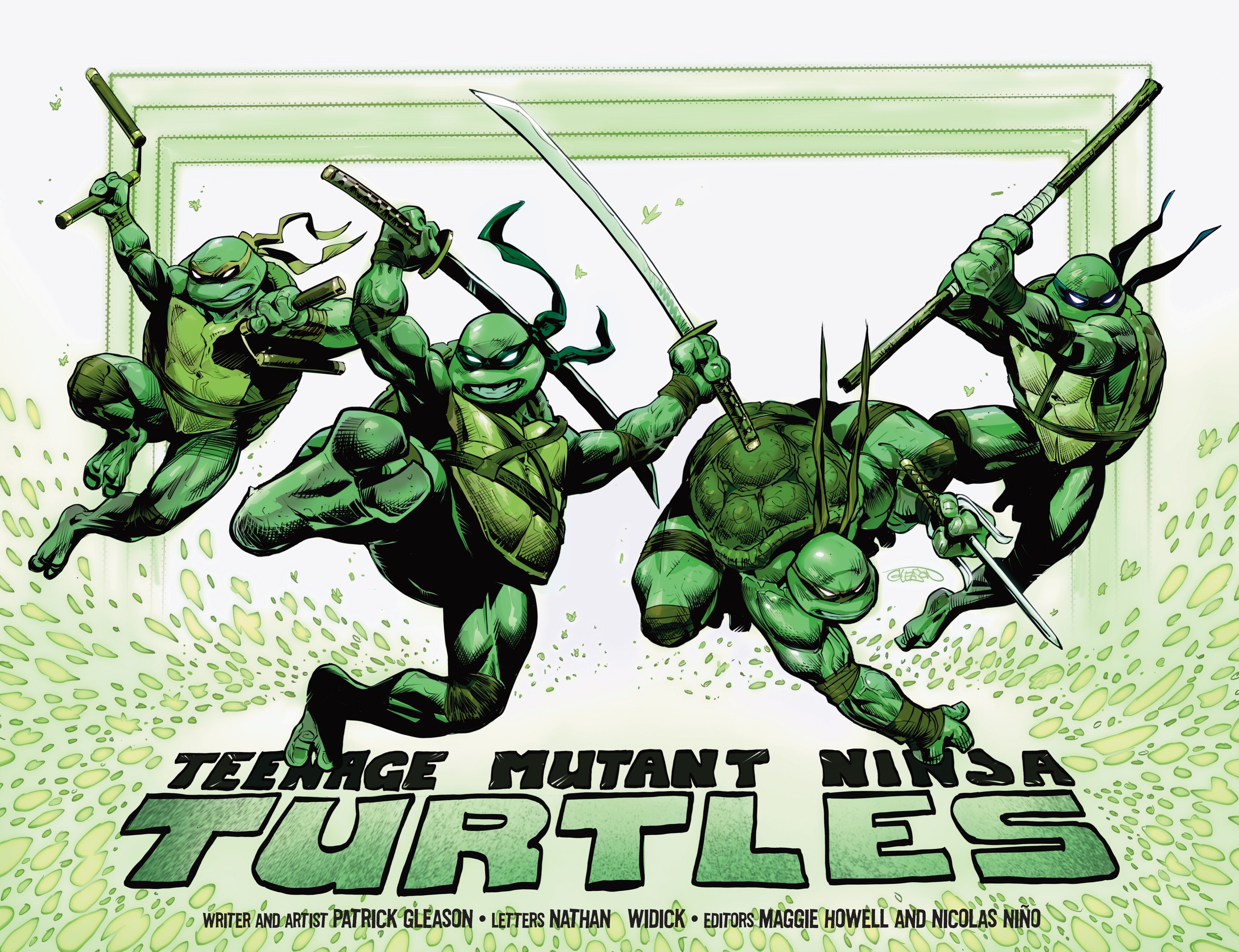 Teenage Mutant Ninja Turtles: Black, White, & Green (2024-): Chapter 4 - Page 32