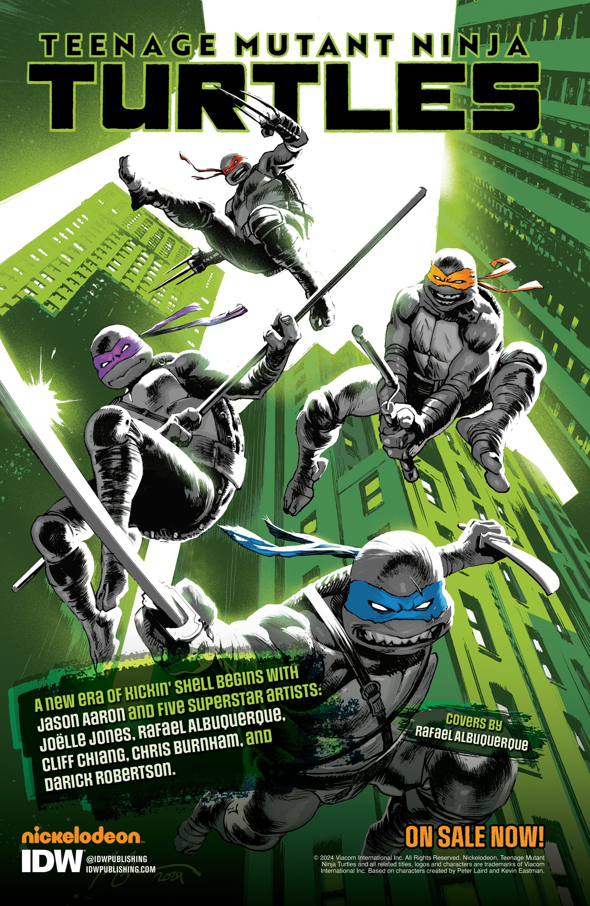 Teenage Mutant Ninja Turtles: Black, White, & Green (2024-): Chapter 4 - Page 35