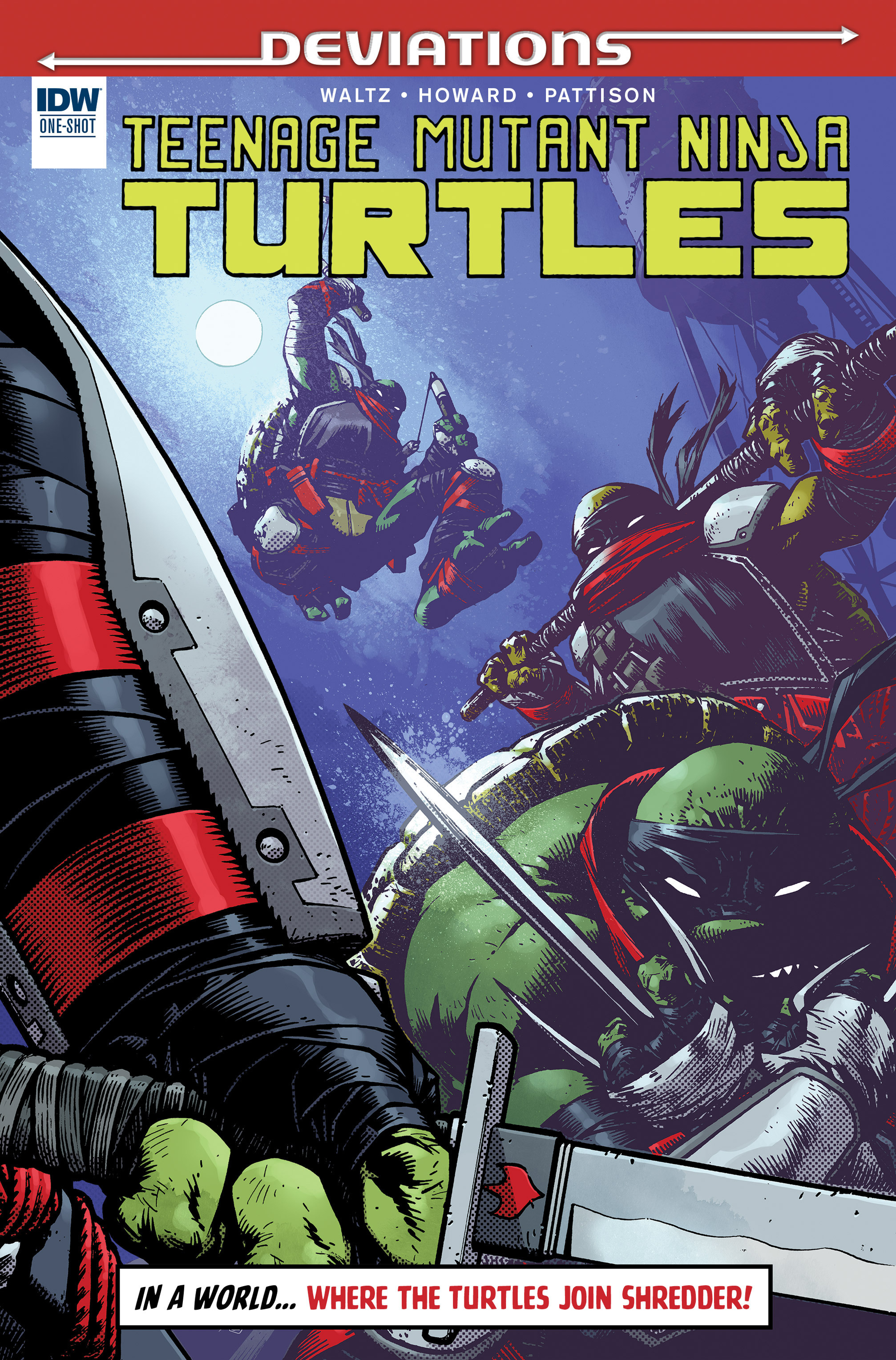 Teenage Mutant Ninja Turtles Deviations (2016): Chapter 1 - Page 1