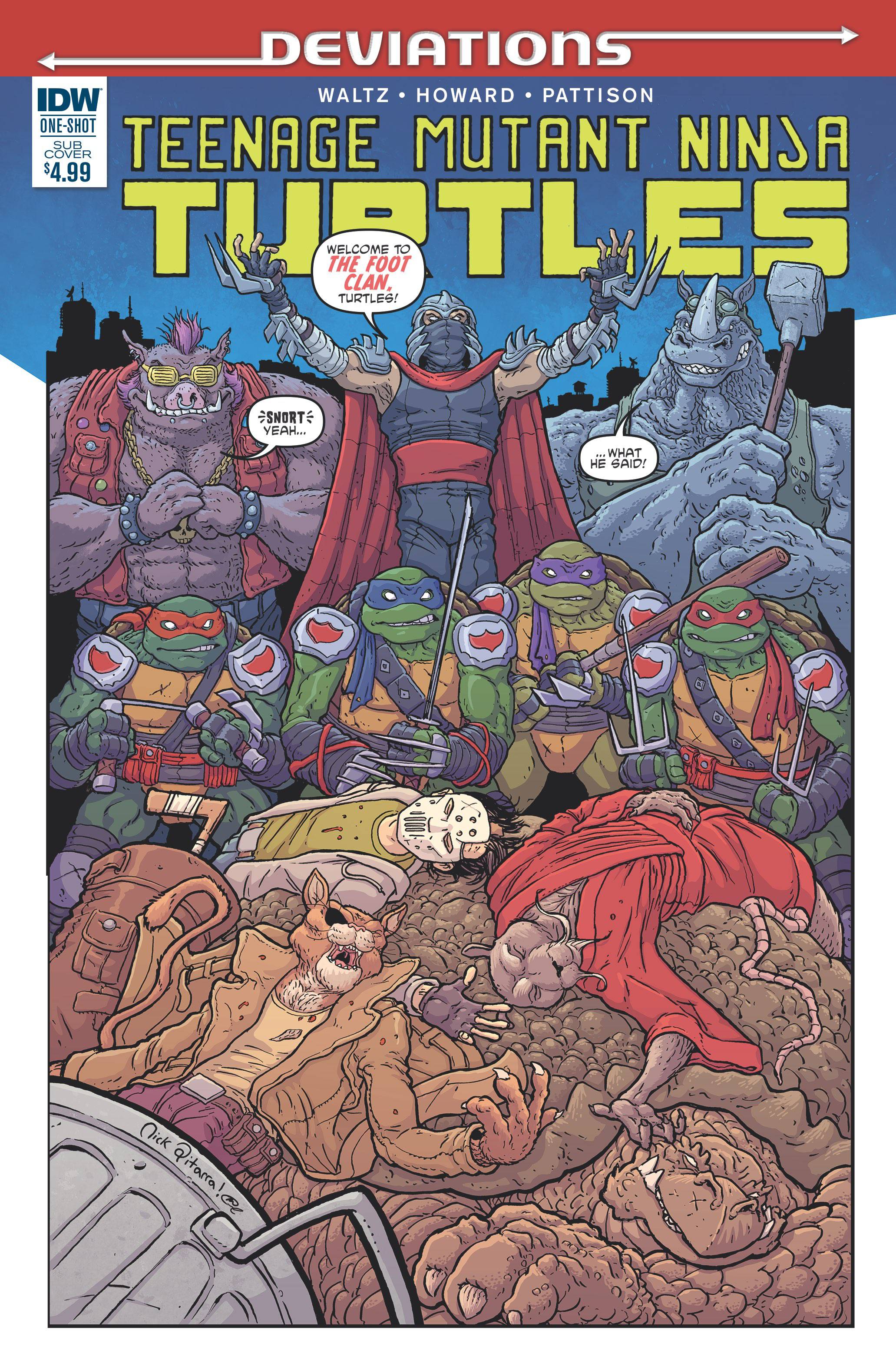 Teenage Mutant Ninja Turtles Deviations (2016): Chapter 1 - Page 2