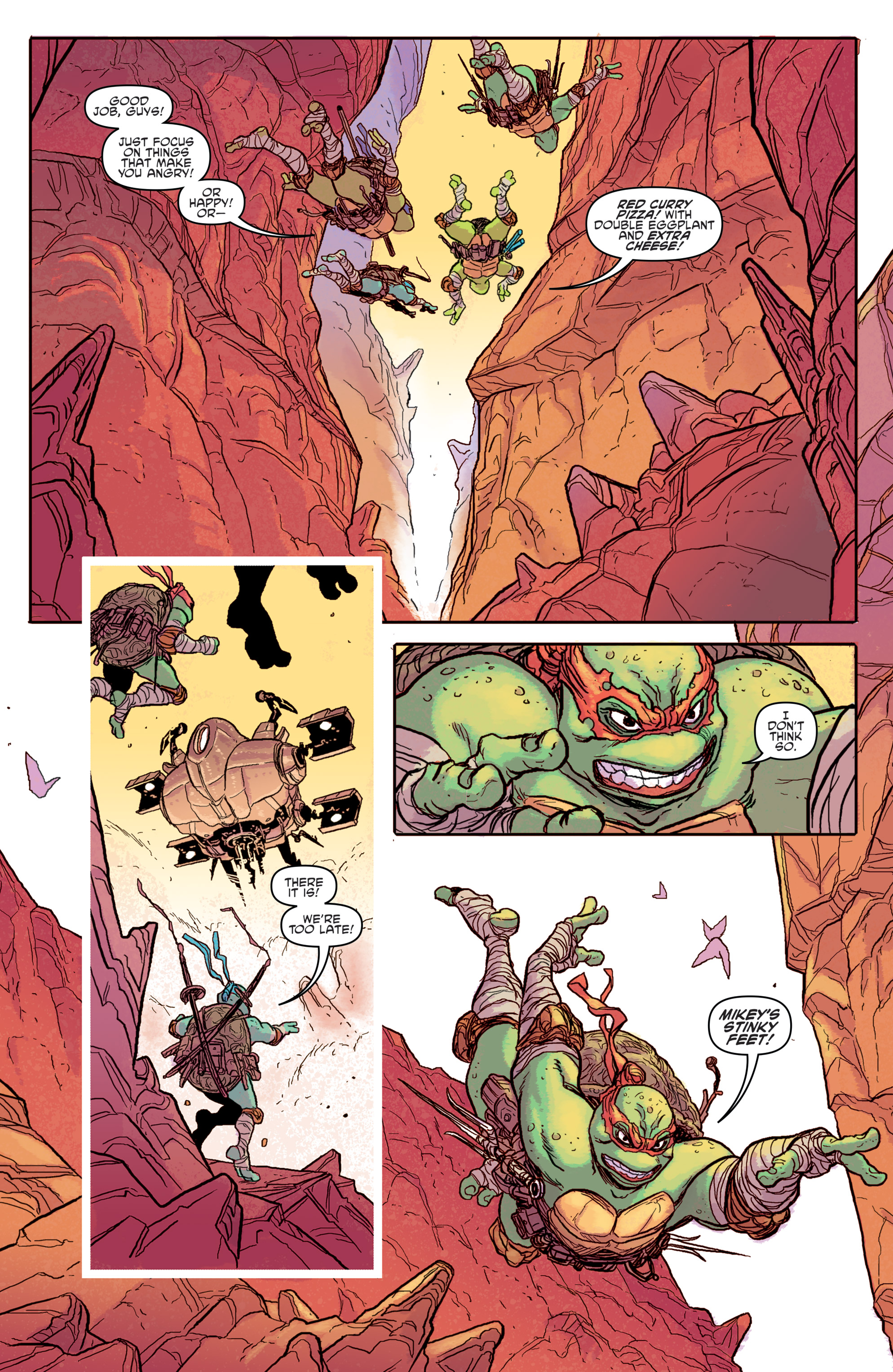 Teenage Mutant Ninja Turtles: Dimension X (2017) issue 1 - Page 14