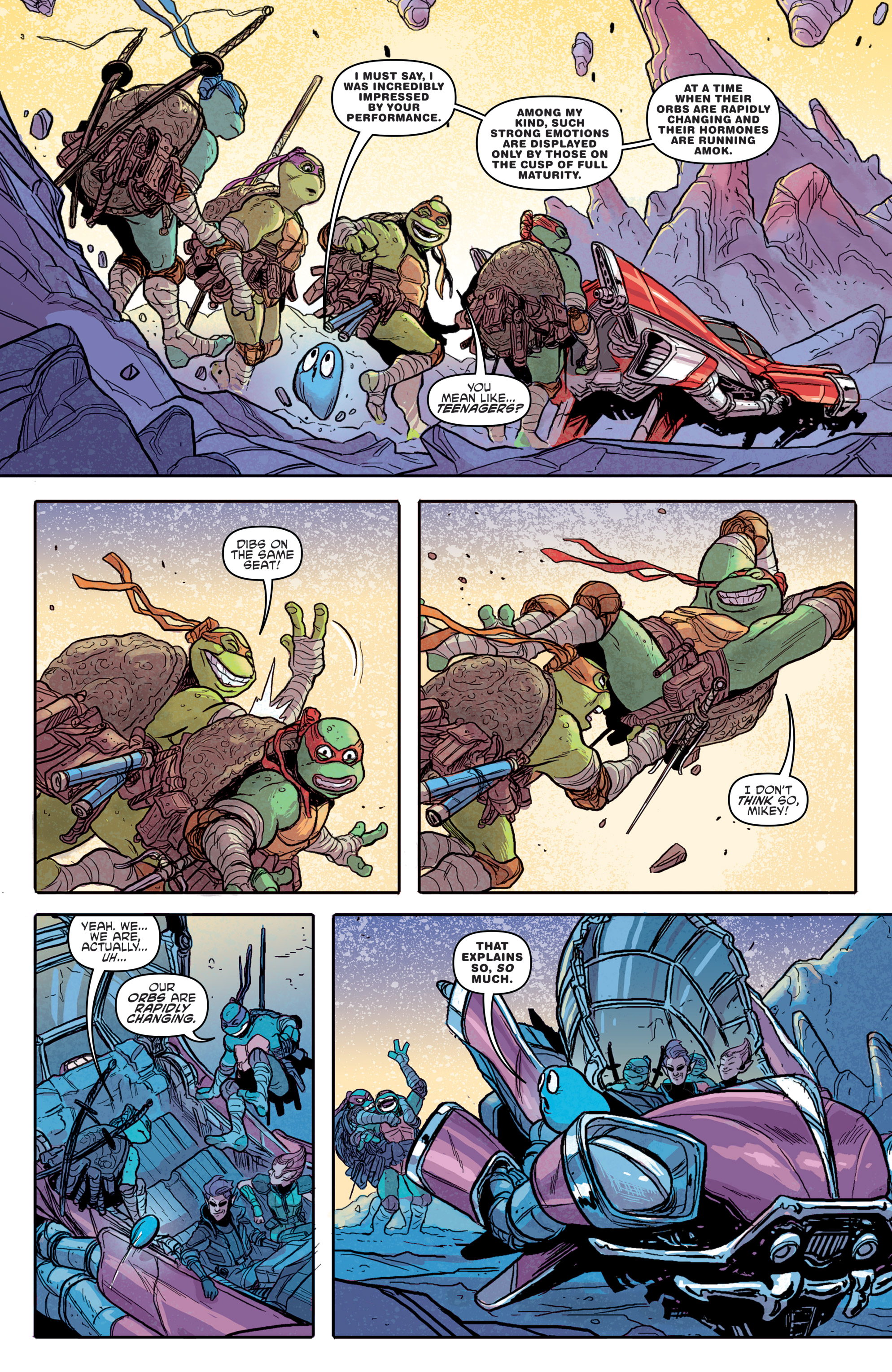 Teenage Mutant Ninja Turtles: Dimension X (2017) issue 1 - Page 21