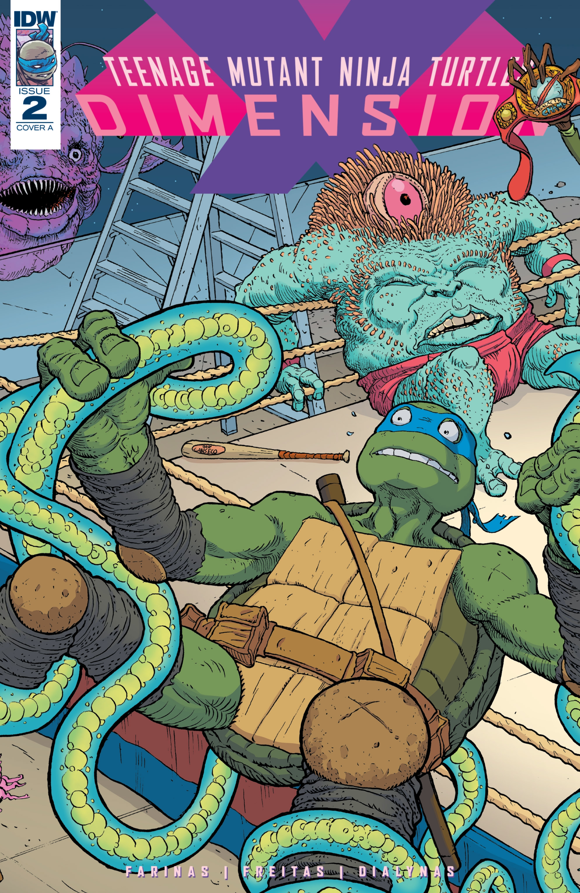 Teenage Mutant Ninja Turtles: Dimension X (2017): Chapter 2 - Page 1