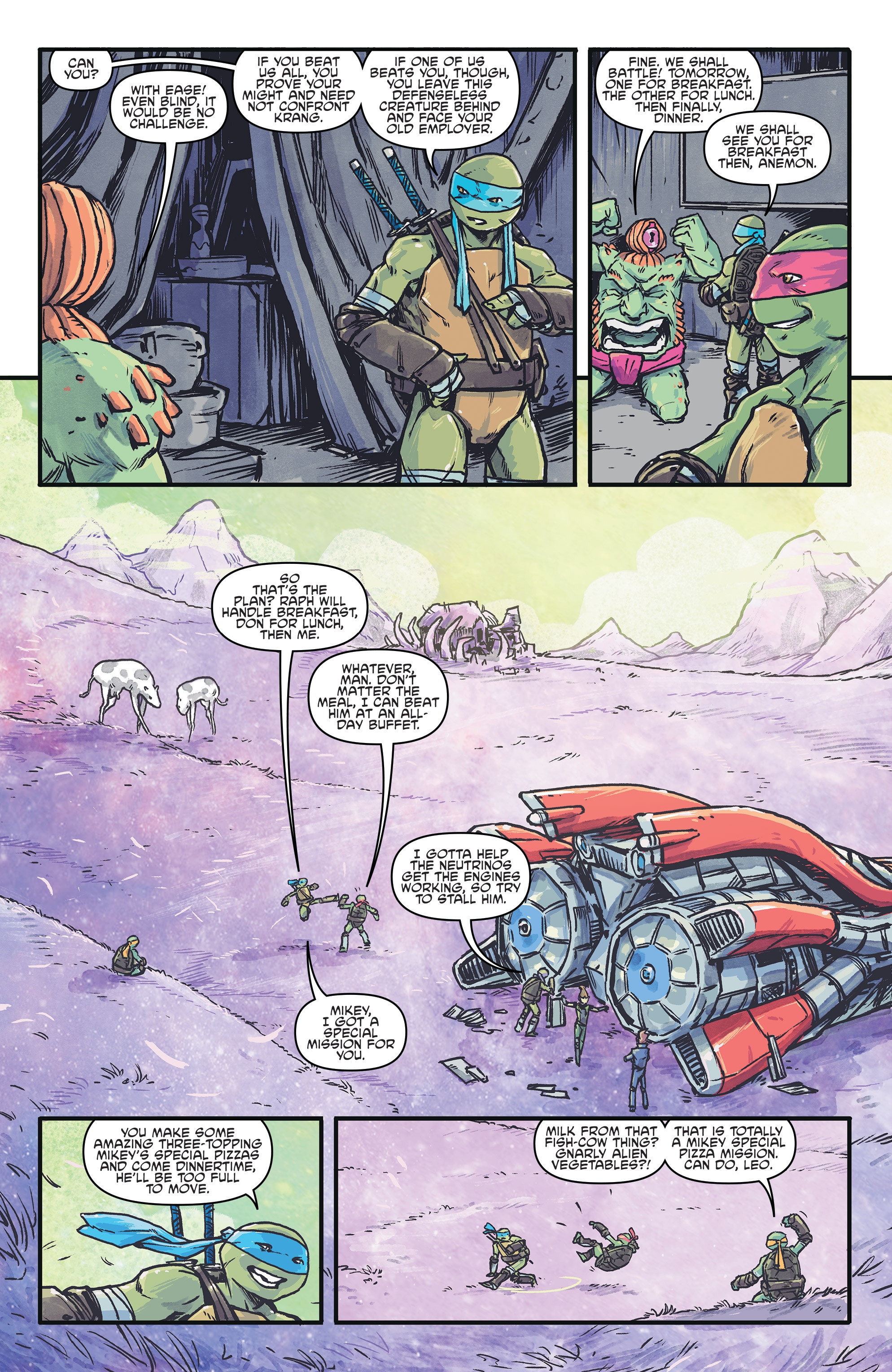 Teenage Mutant Ninja Turtles: Dimension X (2017) issue 2 - Page 12