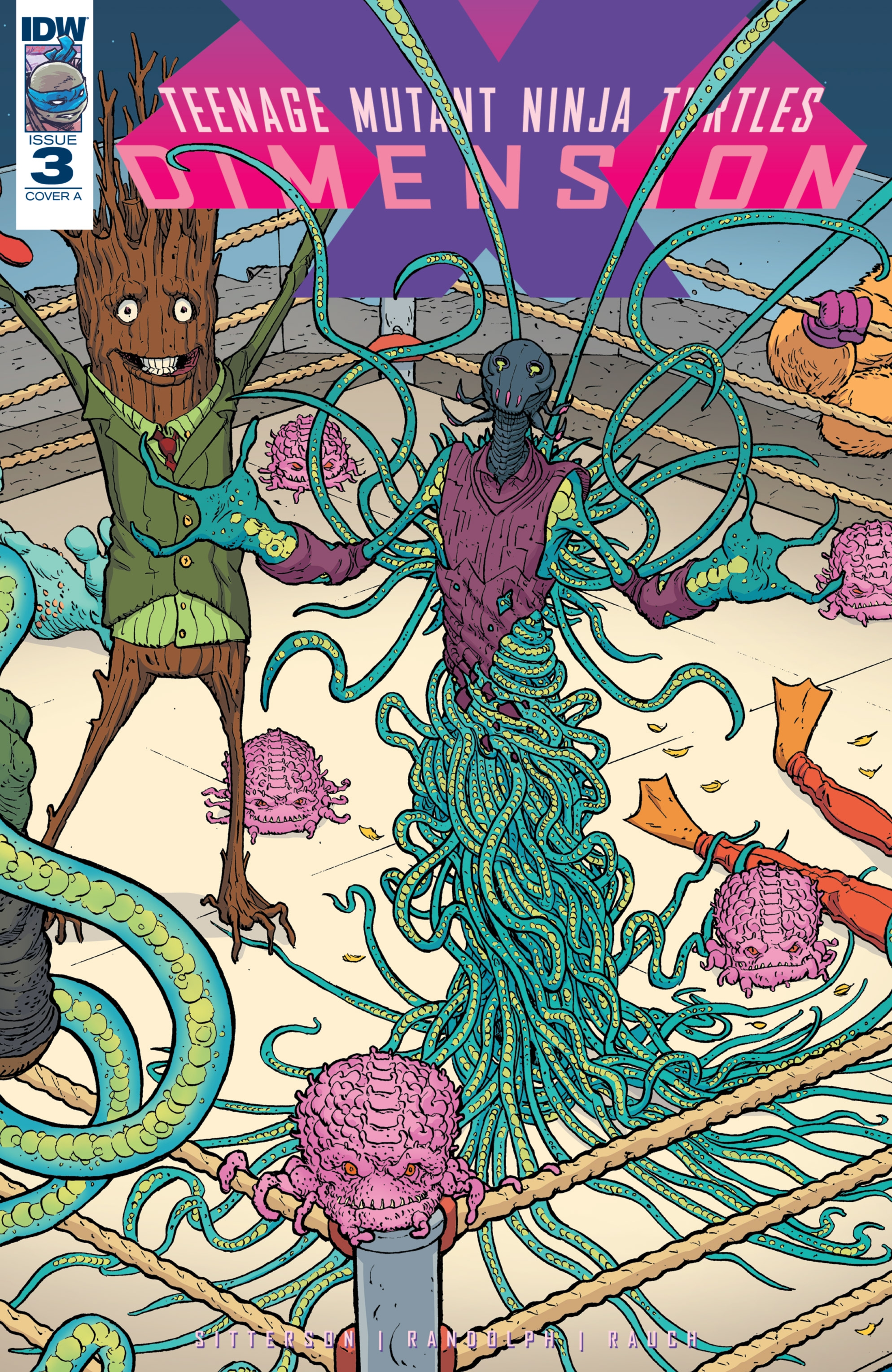 Teenage Mutant Ninja Turtles: Dimension X (2017)-Teenage Mutant Ninja Turtles: Dimension X (2017) #3