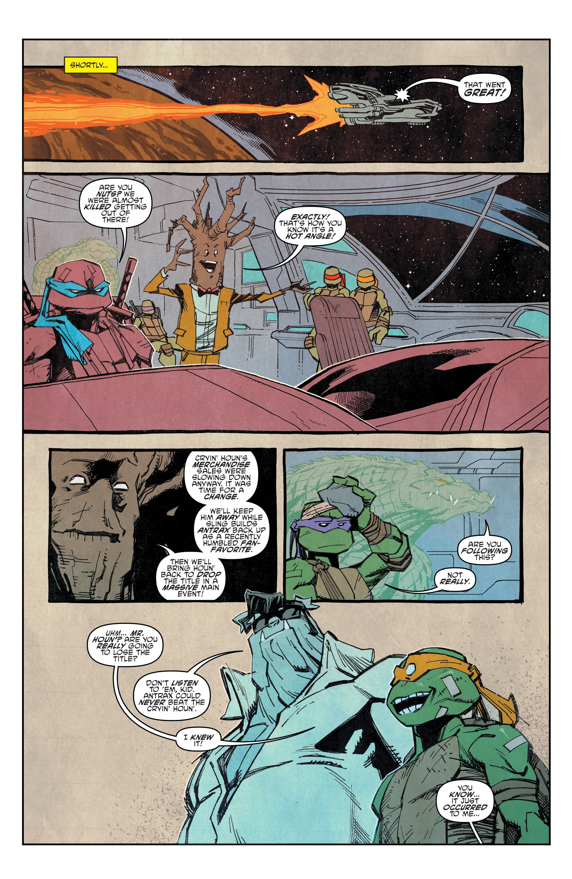 Teenage Mutant Ninja Turtles: Dimension X (2017) issue 3 - Page 21