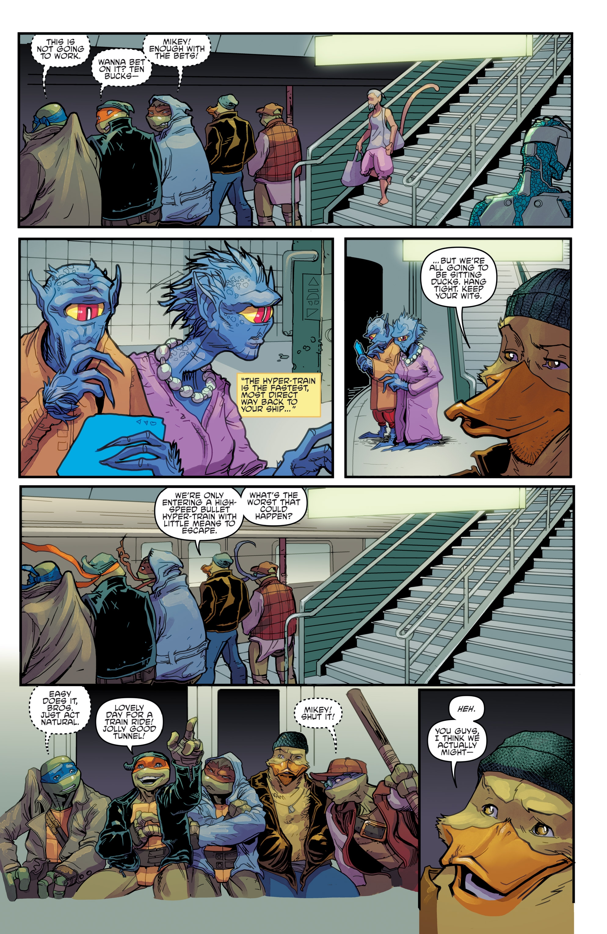 Teenage Mutant Ninja Turtles: Dimension X (2017) issue 4 - Page 12